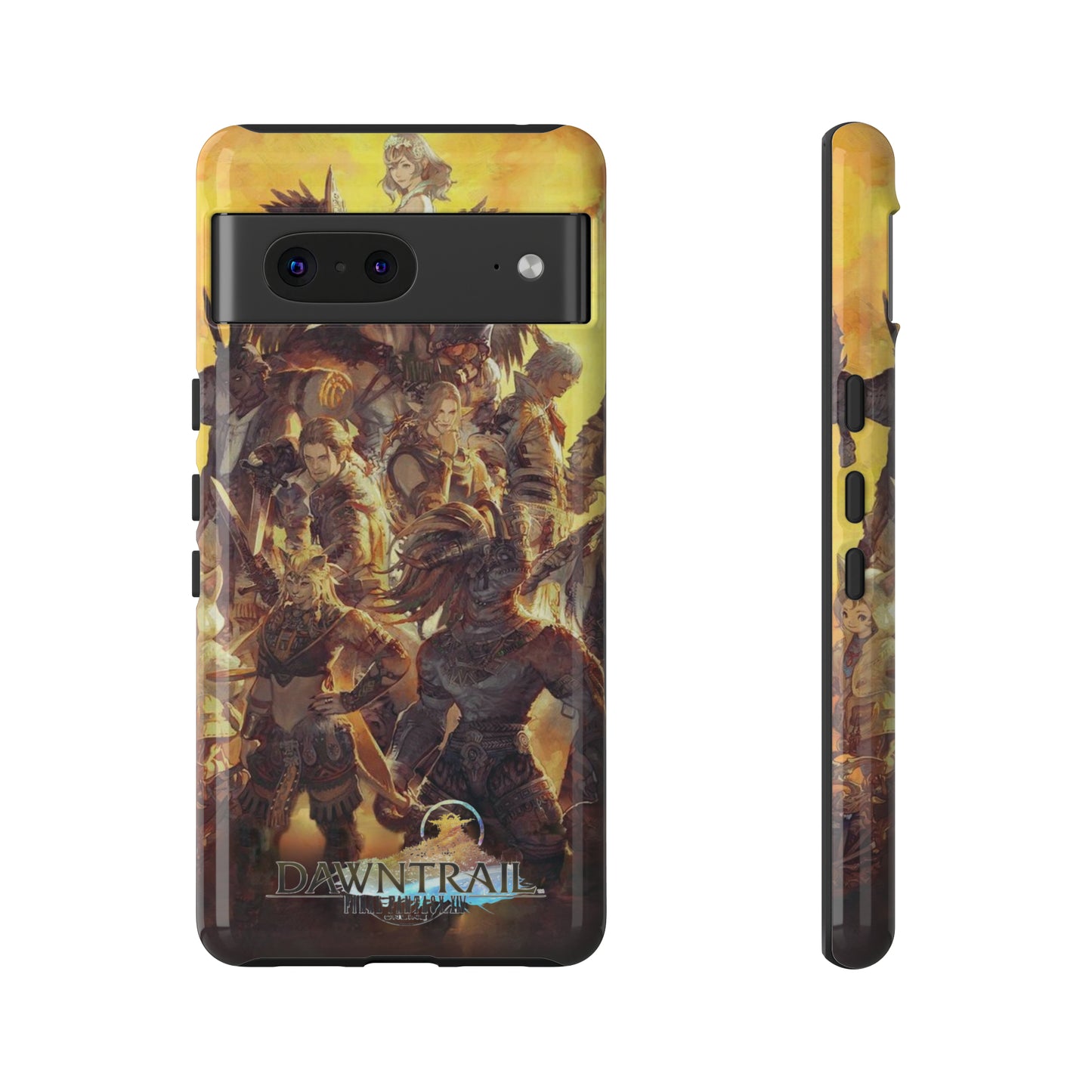 Final Fantasy XIV Dawntrail | Enhance Tough Phone Cases for iPhone 11-15 Pro Max / Samsung S21 - 23 Ultra / Pixel 5 - 7