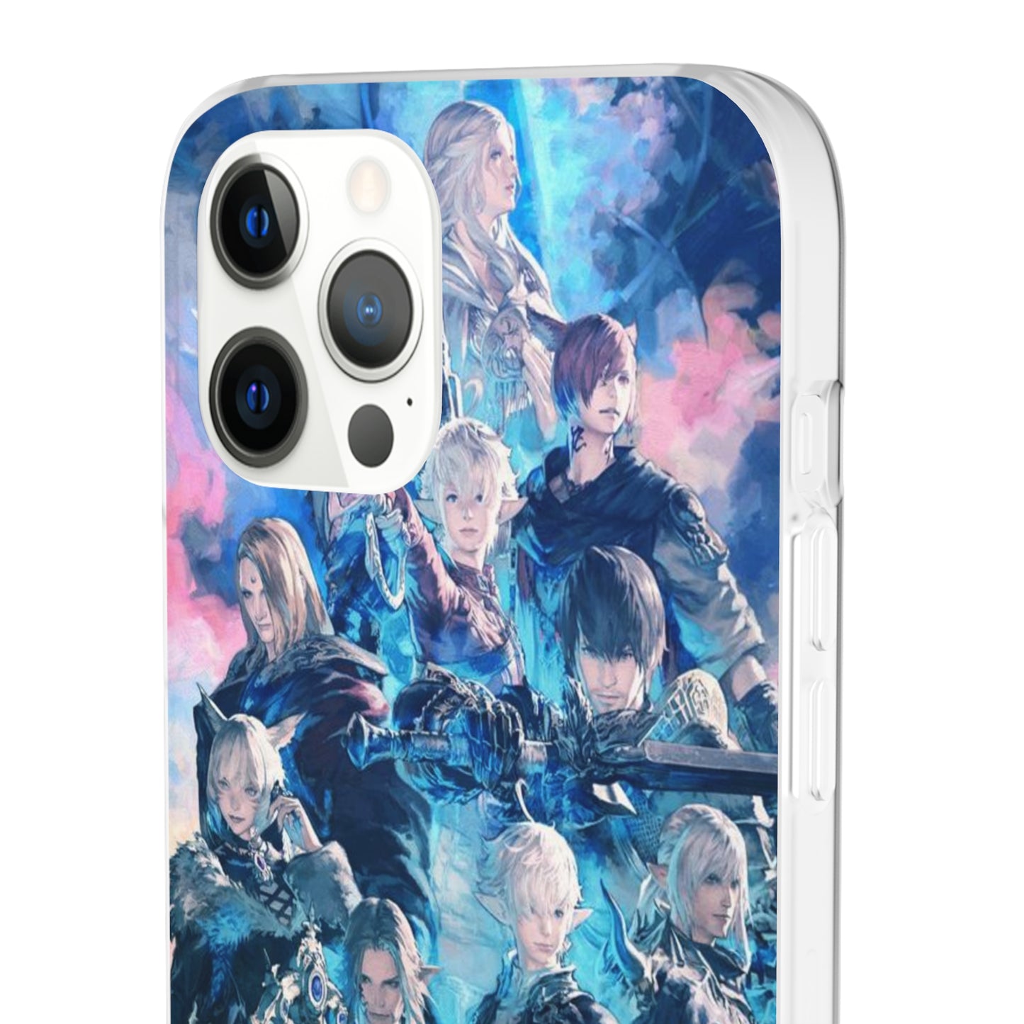 Final Fantasy XIV Endwalker | Flexible Phone Case | Iphone 11-14 Pro Max | Samsung 21-23 Ultra