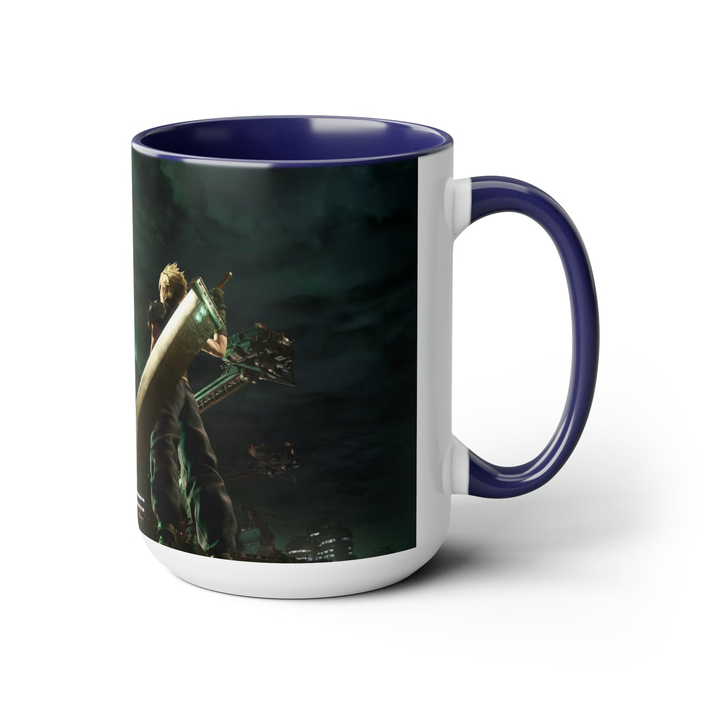 Final Fantasy VII Remake Two-Tone Coffee Mugs, 15oz