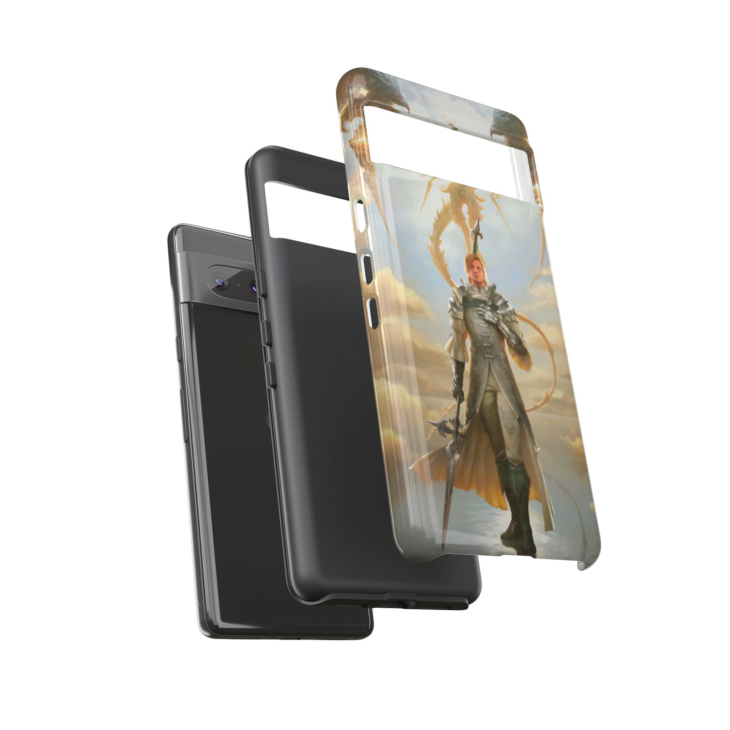 Final Fantasy XVI Dion Lesage | Enhance Tough Phone Cases for iPhone 11-15 Pro Max / Samsung S21 - 23 Ultra / Pixel 5 - 7