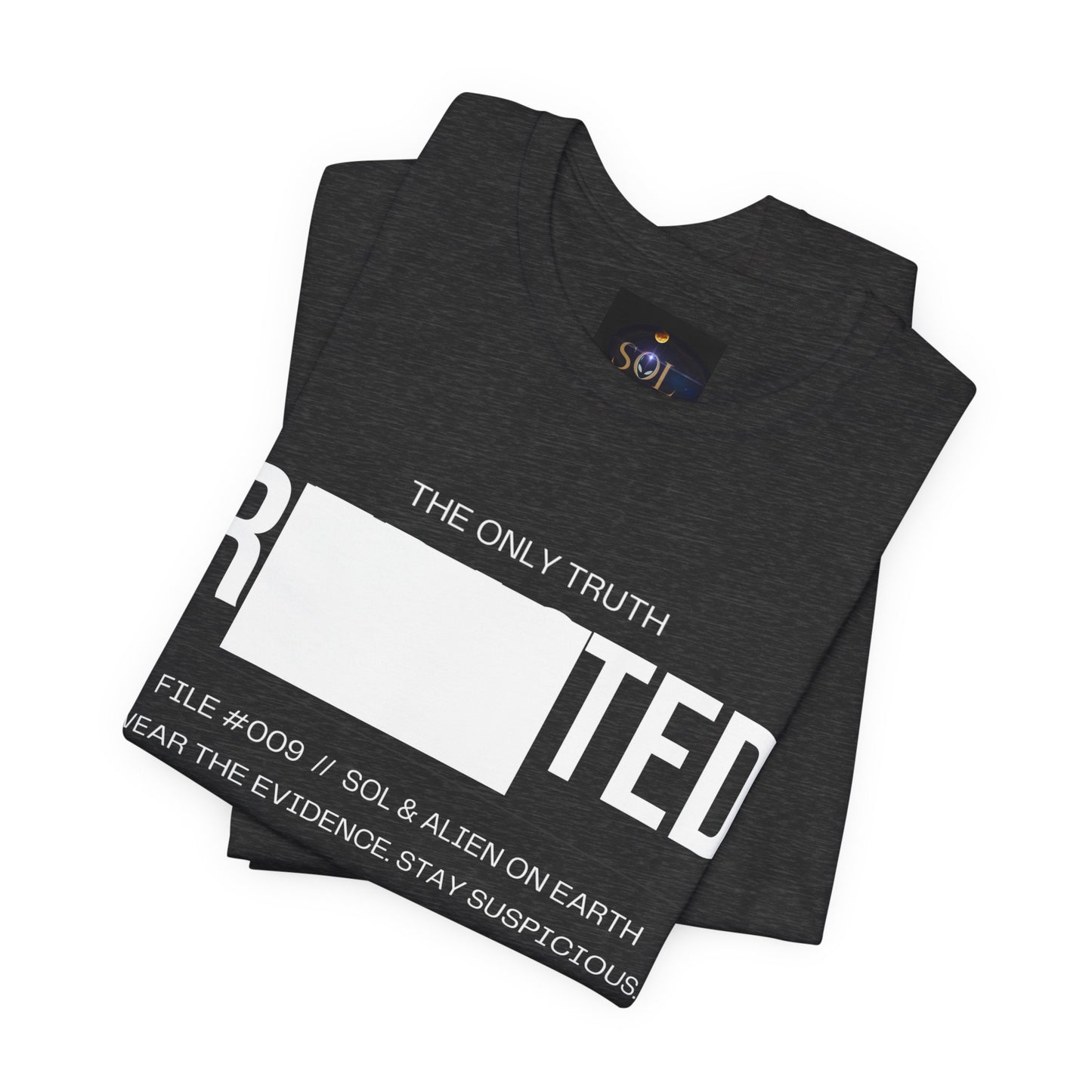 Redacted — Statement Tee | File #009