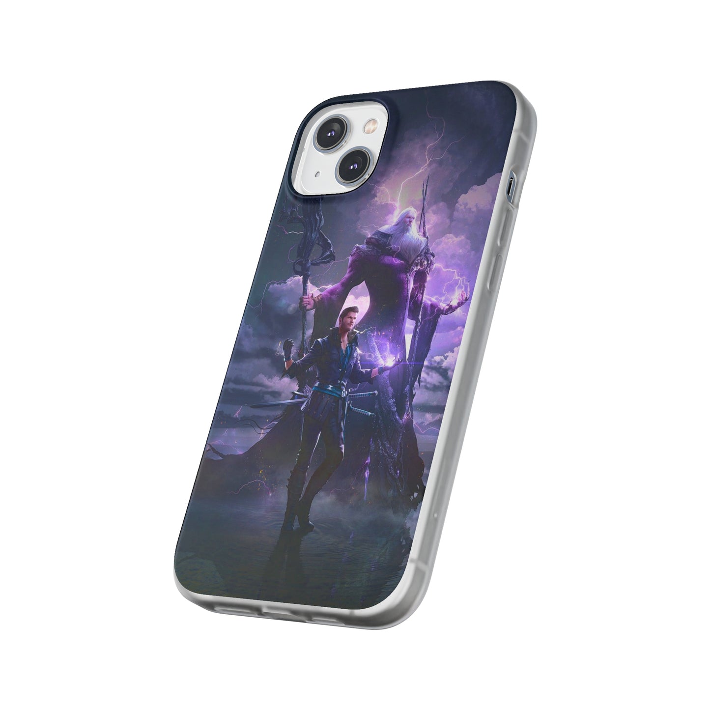 Final Fantasy XVI Cidolfus Telamon | Flexible Phone Case | Iphone 11-14 Pro Max | Samsung 21-23 Ultra | Gift Packages Choice