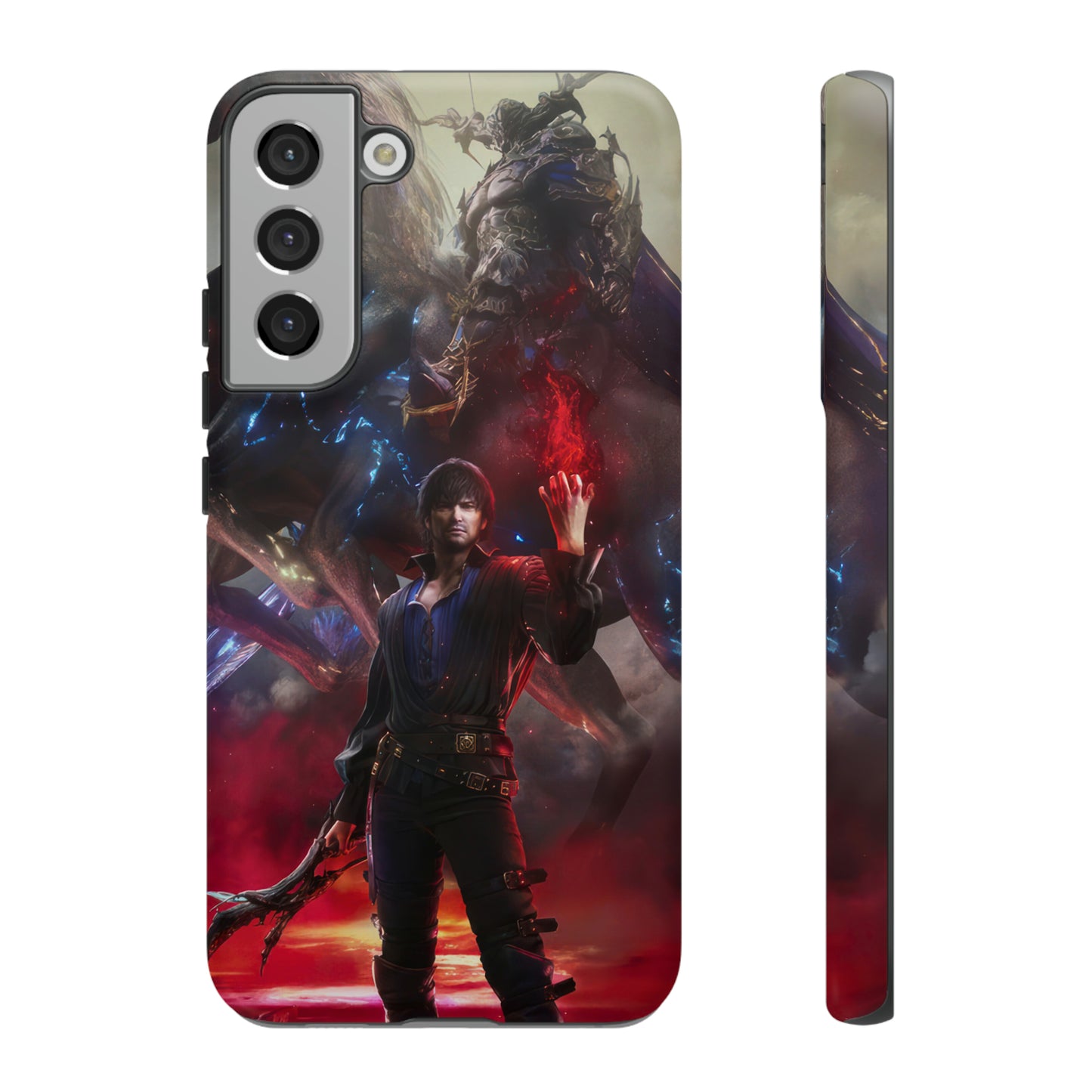 Final Fantasy XVI Barnabas Tharmr | Enhance Tough Phone Cases for iPhone 11-15 Pro Max / Samsung S21 - 23 Ultra / Pixel 5 - 7