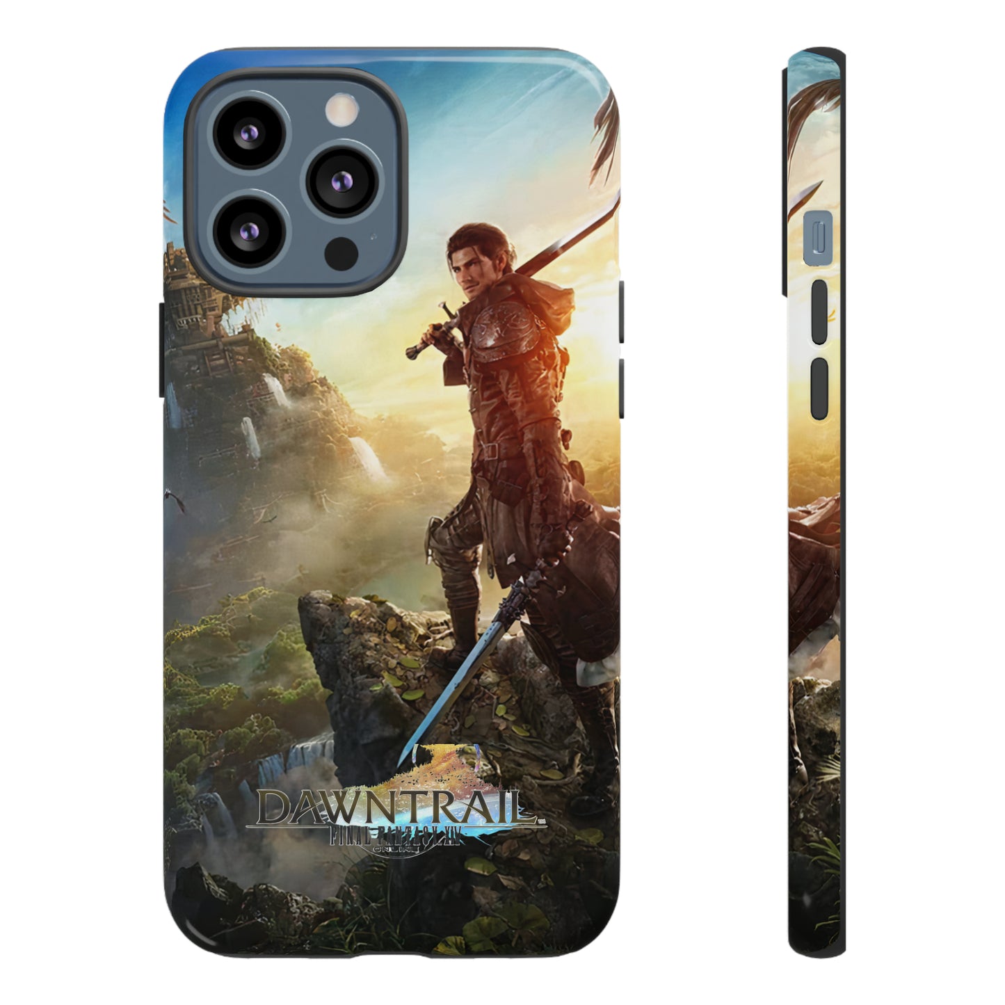 Final Fantasy XIV Dawntrail | Enhance Tough Phone Cases for iPhone 11-15 Pro Max / Samsung S21 - 23 Ultra / Pixel 5 - 7