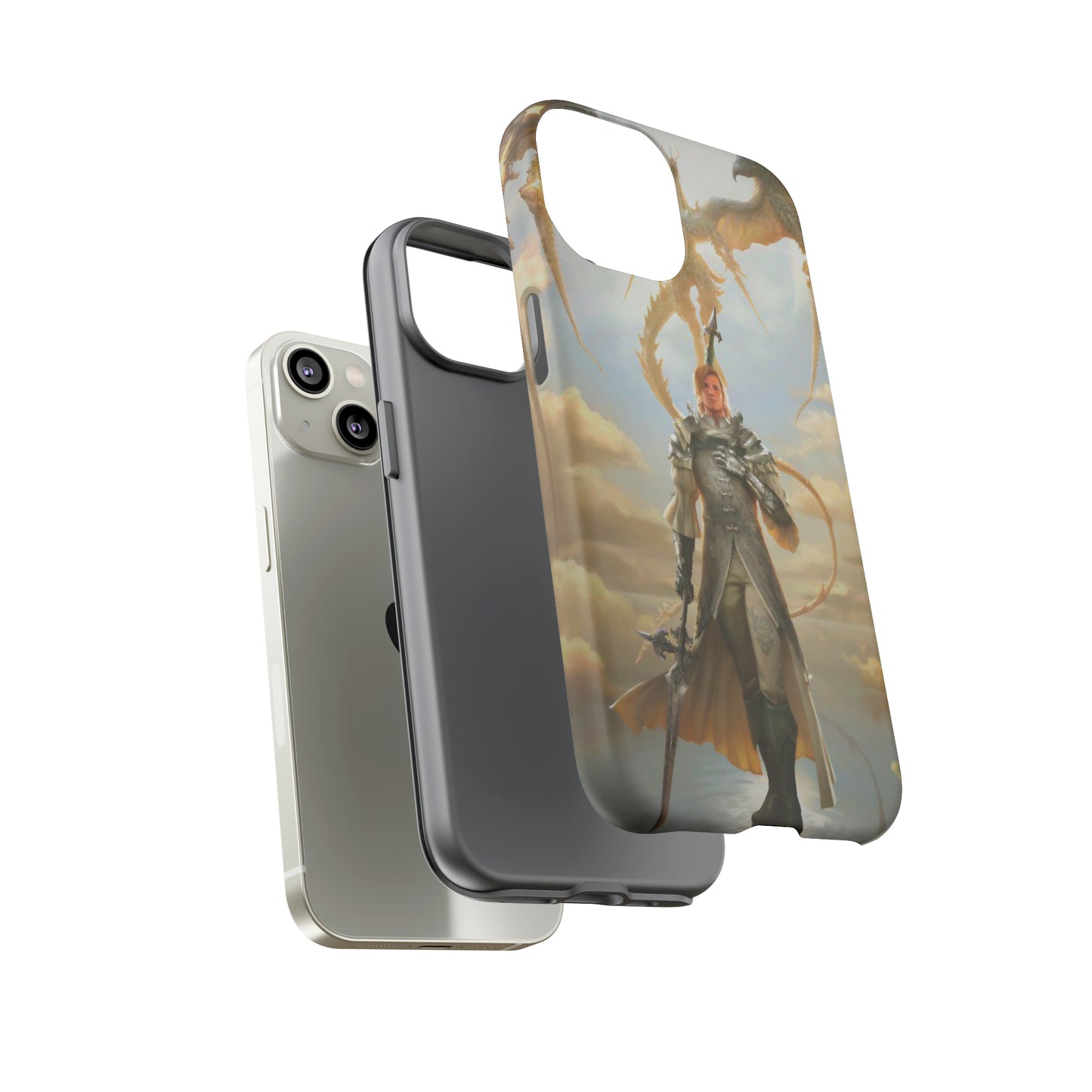 Final Fantasy XVI Dion Lesage | Enhance Tough Phone Cases for iPhone 11-15 Pro Max / Samsung S21 - 23 Ultra / Pixel 5 - 7