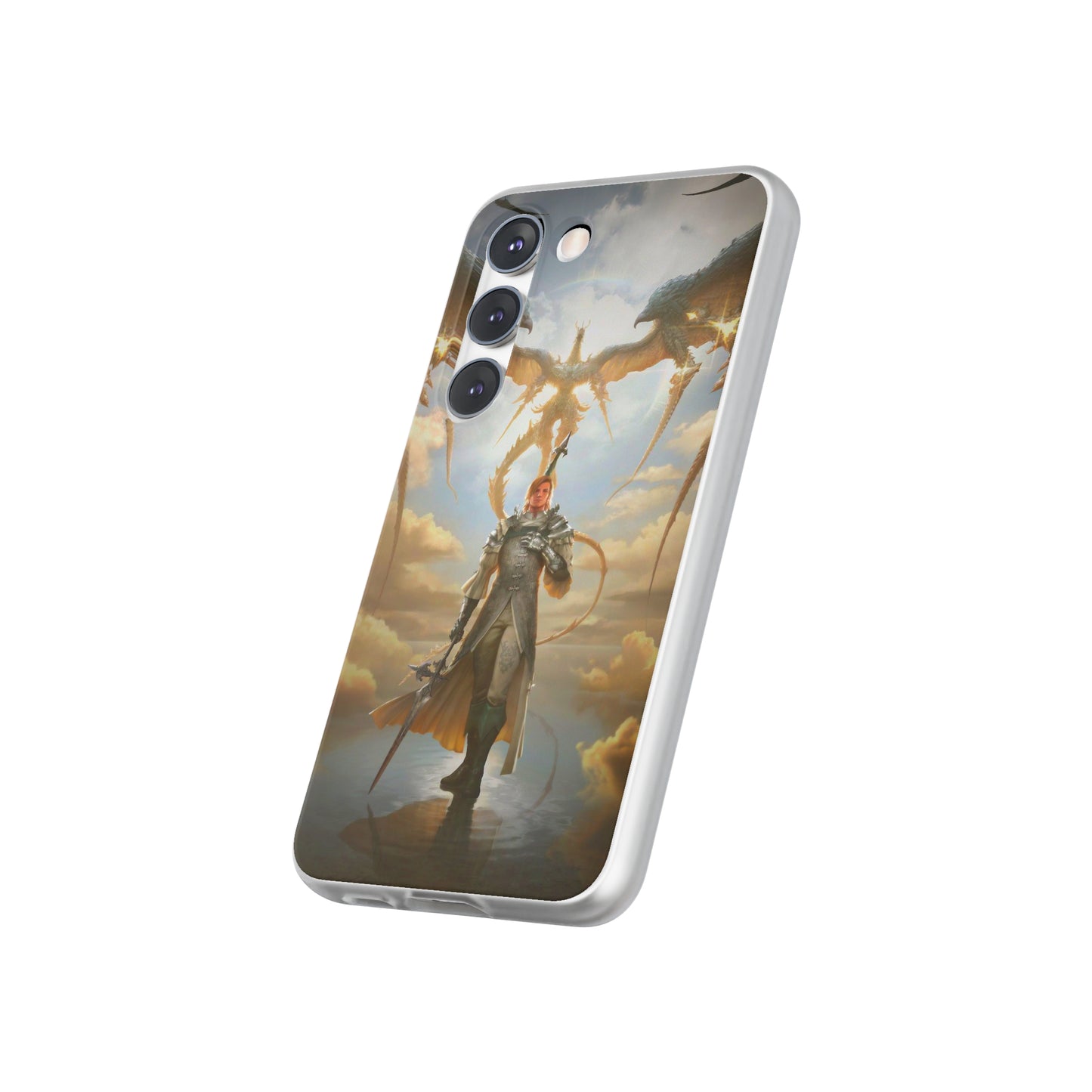 Final Fantasy XVI Dion Lesage | Flexible Phone Case | Iphone 11-14 Pro Max | Samsung 21-23 Ultra | Gift Packages Choice