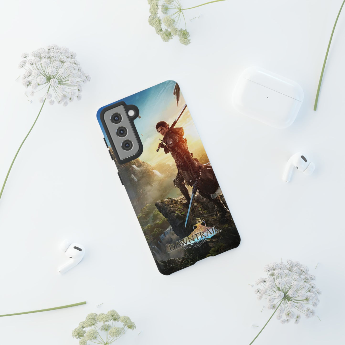 Final Fantasy XIV Dawntrail | Enhance Tough Phone Cases for iPhone 11-15 Pro Max / Samsung S21 - 23 Ultra / Pixel 5 - 7