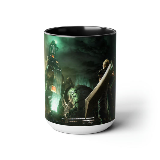 Final Fantasy VII Remake Two-Tone Coffee Mugs, 15oz