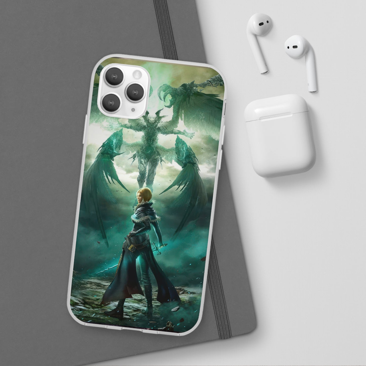 Final Fantasy XVI Benedikta Harman | Flexible Phone Case | Iphone 11-14 Pro Max | Samsung 21-23 Ultra | Gift Packages Choice