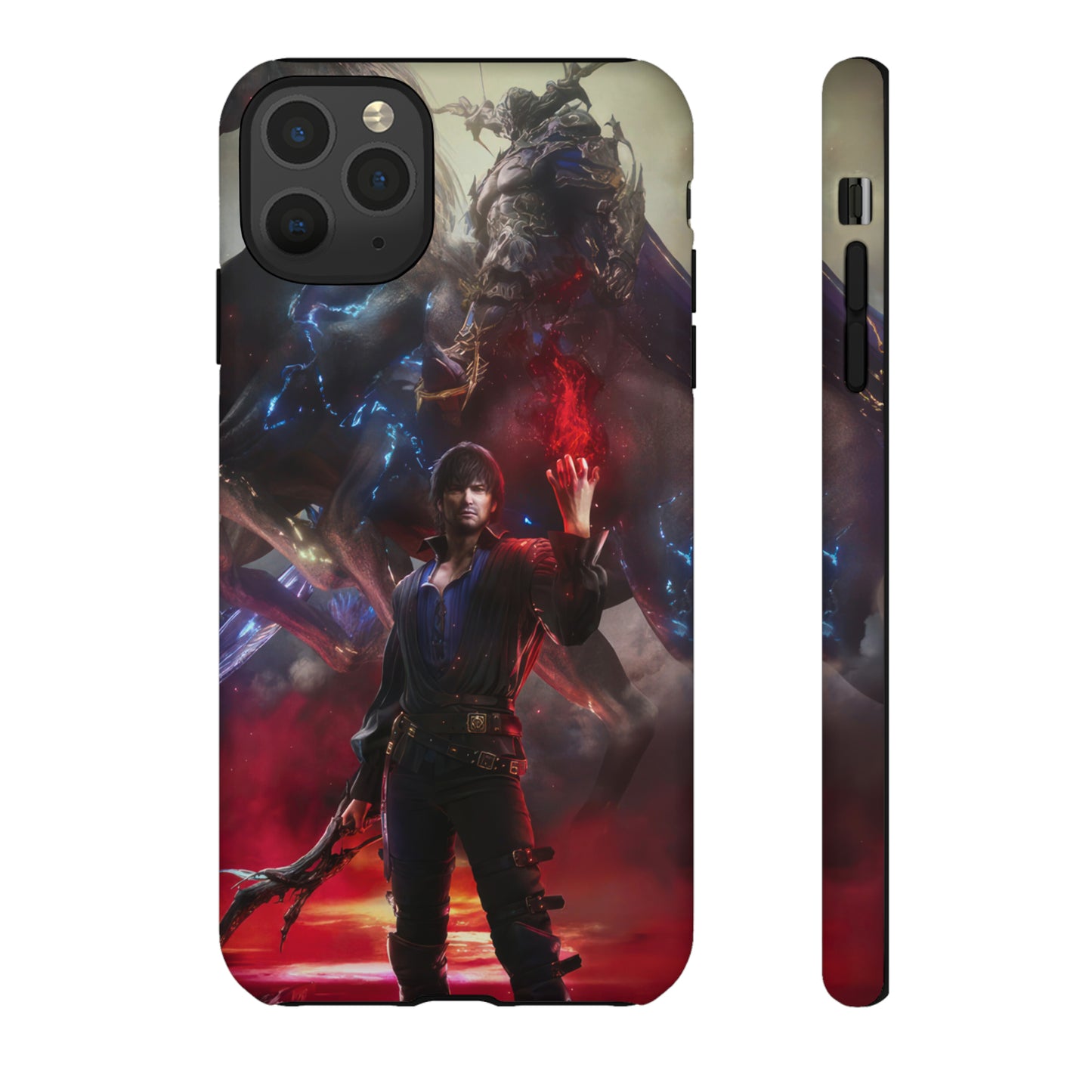 Final Fantasy XVI Barnabas Tharmr | Enhance Tough Phone Cases for iPhone 11-15 Pro Max / Samsung S21 - 23 Ultra / Pixel 5 - 7