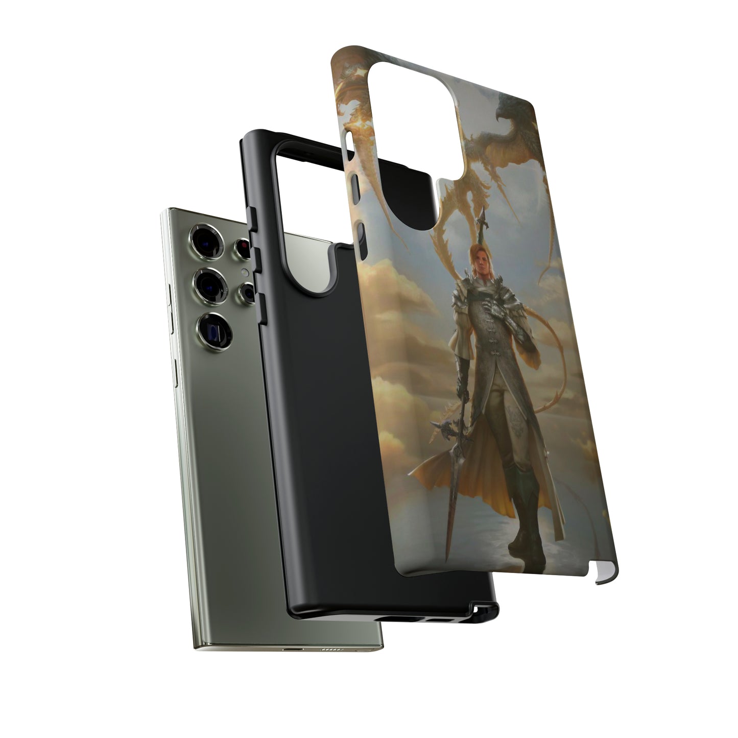 Final Fantasy XVI Dion Lesage | Enhance Tough Phone Cases for iPhone 11-15 Pro Max / Samsung S21 - 23 Ultra / Pixel 5 - 7