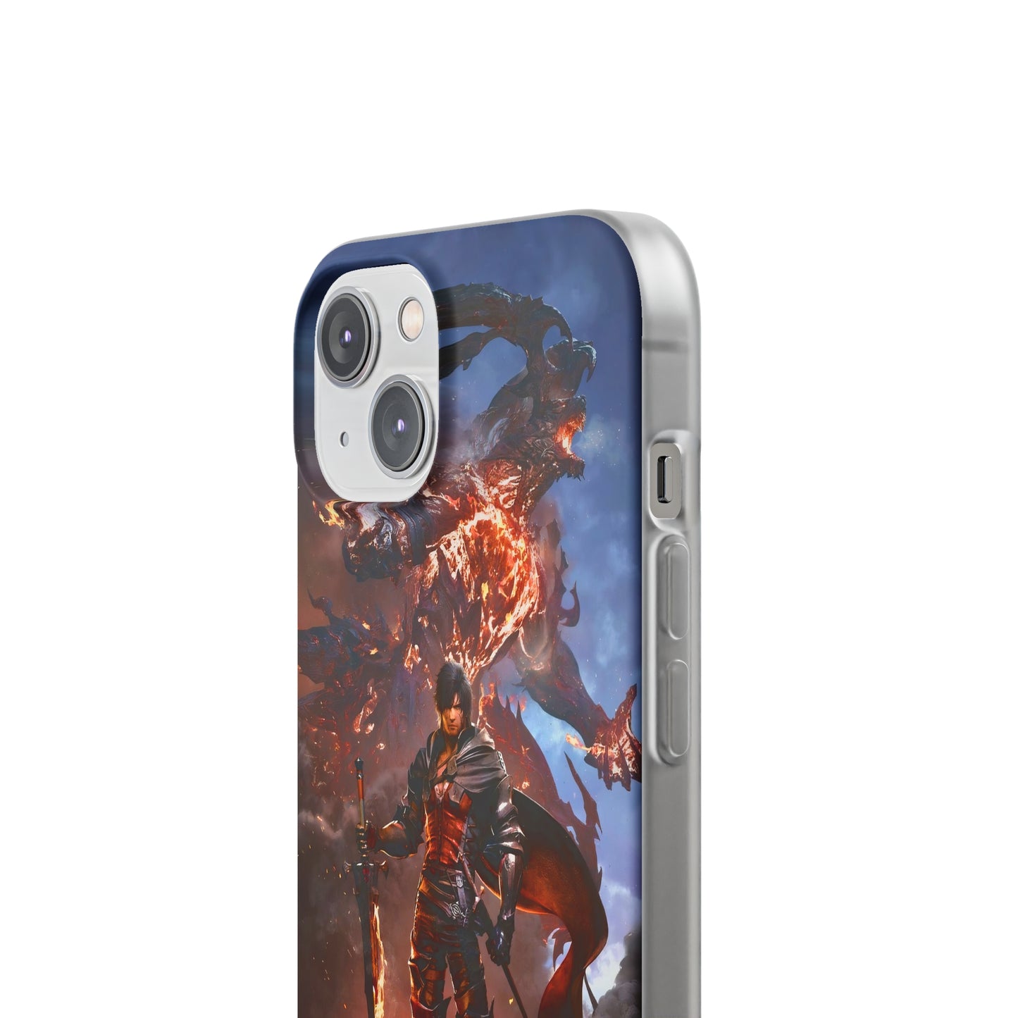 Final Fantasy XVI Clive Rosfield | Flexible Phone Case | Iphone 11-14 Pro Max | Samsung 21-23 Ultra | Gift Packages Choice