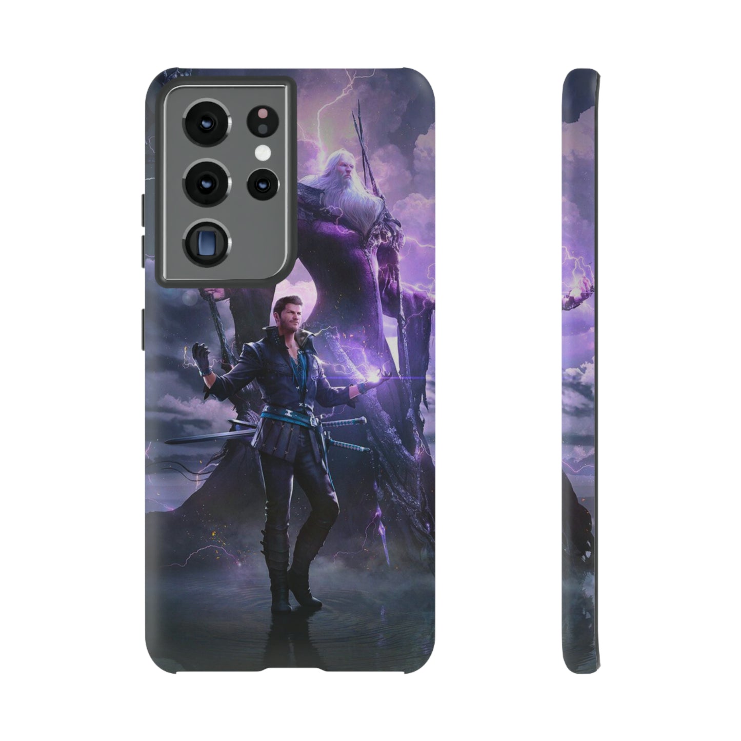 Final Fantasy XVI | Cidolfus Telamon | Enhance Tough Phone Cases for iPhone 11-15 Pro Max / Samsung S21 - 23 Ultra / Pixel 5 - 7