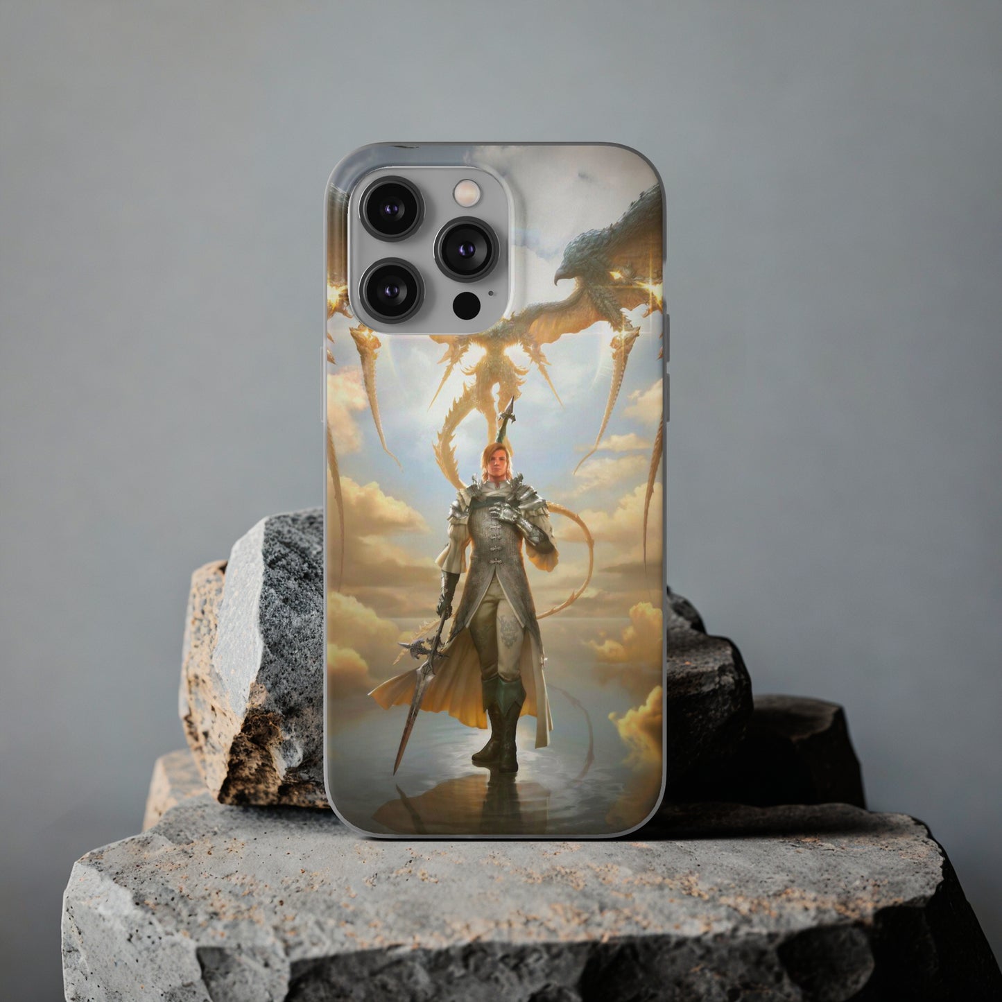 Final Fantasy XVI Dion Lesage | Flexible Phone Case | Iphone 11-14 Pro Max | Samsung 21-23 Ultra | Gift Packages Choice