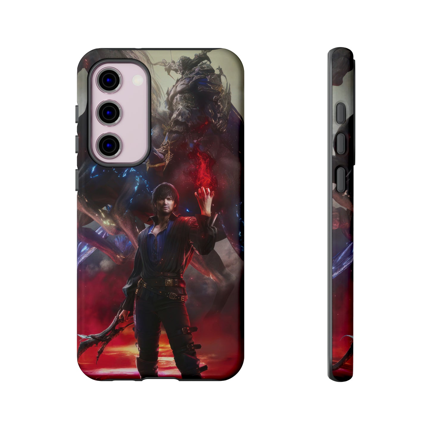 Final Fantasy XVI Barnabas Tharmr | Enhance Tough Phone Cases for iPhone 11-15 Pro Max / Samsung S21 - 23 Ultra / Pixel 5 - 7