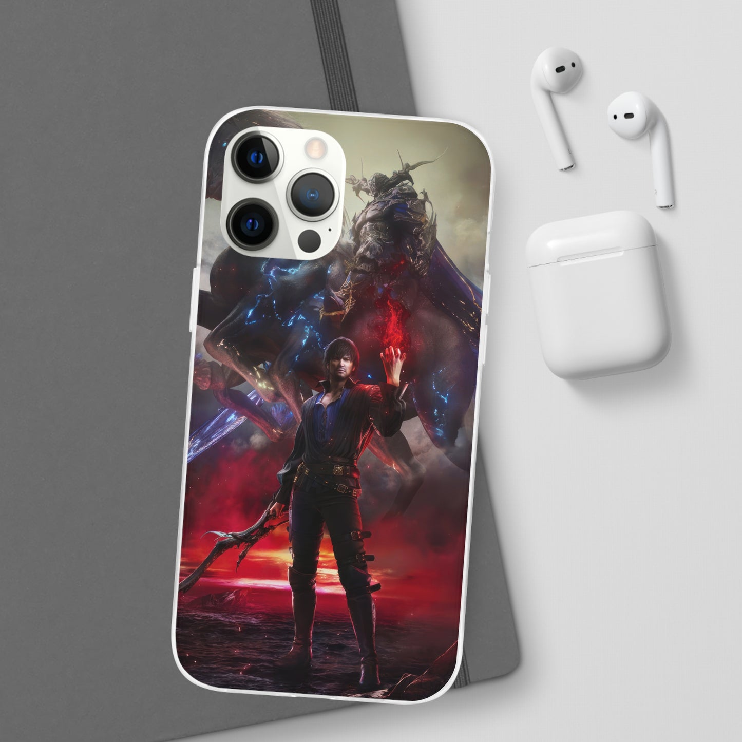 Final Fantasy XVI Barnabas Tharme | Flexible Phone Case | Iphone 11-14 Pro Max | Samsung 21-23 Ultra | Gift Packages Choice