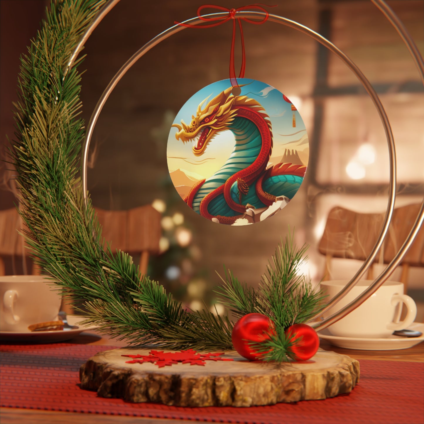 Dragon Year | Metal Ornaments