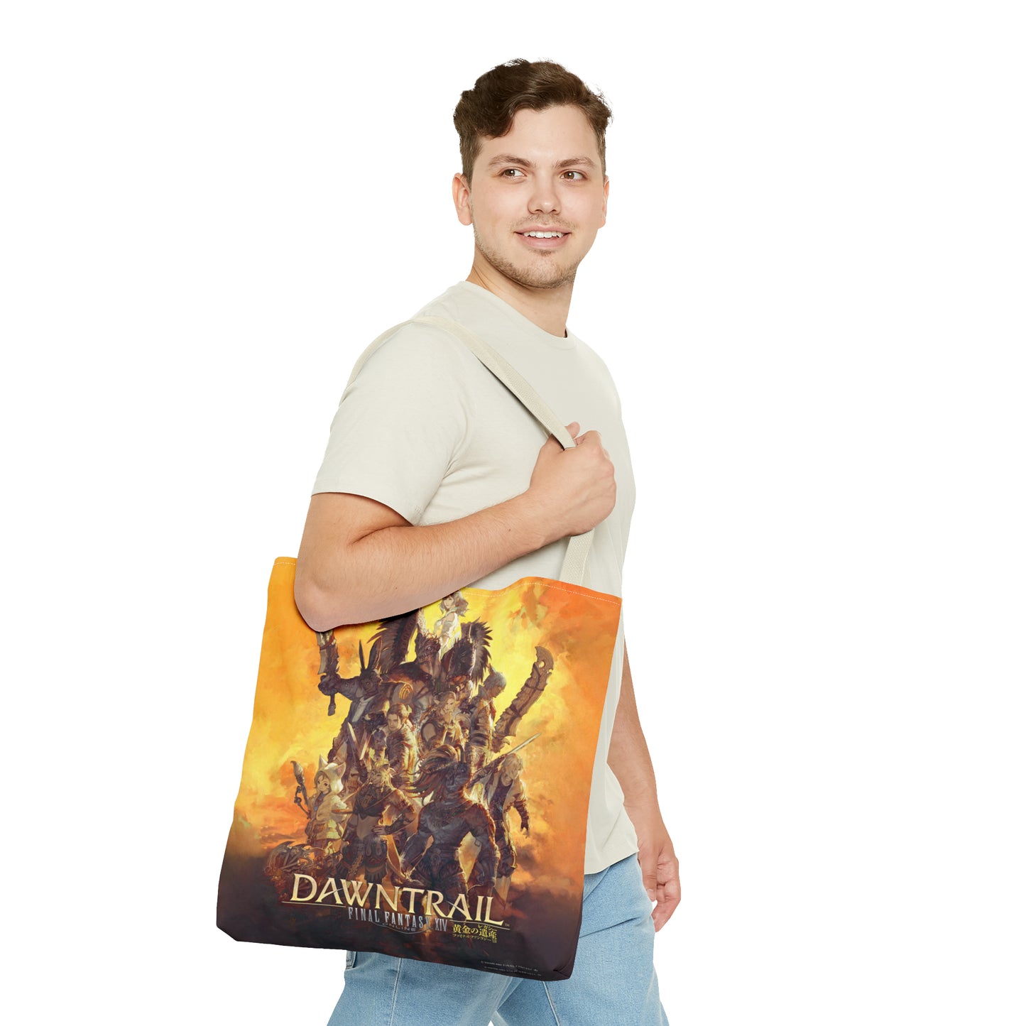 Final Fantasy XIV Dawntrail | Tote Bag (AOP) | 5 color Handle