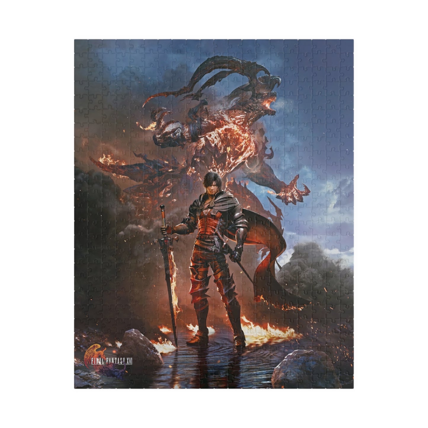 Final Fantasy XVI Clive Rosfield Art Jigsaws Puzzle (252,520,1014-piece) Game Gift | Gamer gift