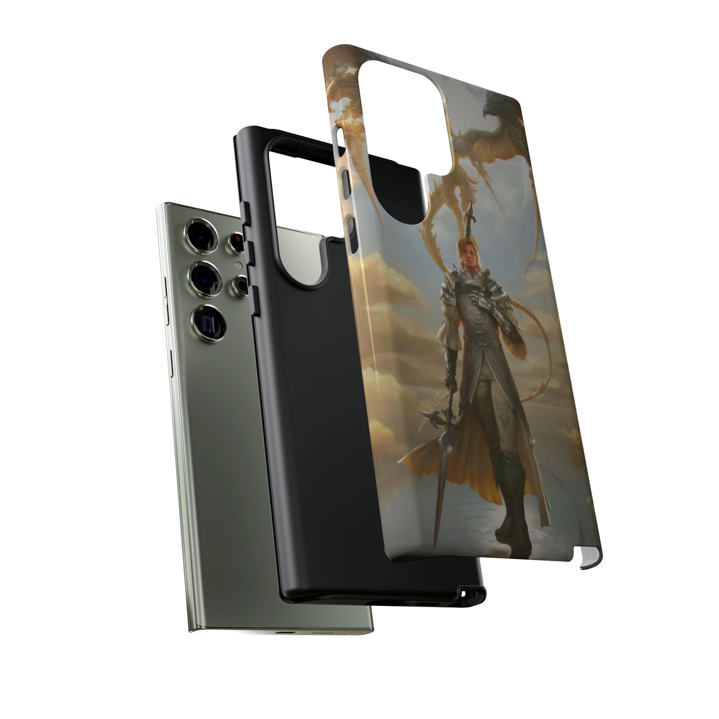 Final Fantasy XVI Dion Lesage | Enhance Tough Phone Cases for iPhone 11-15 Pro Max / Samsung S21 - 23 Ultra / Pixel 5 - 7