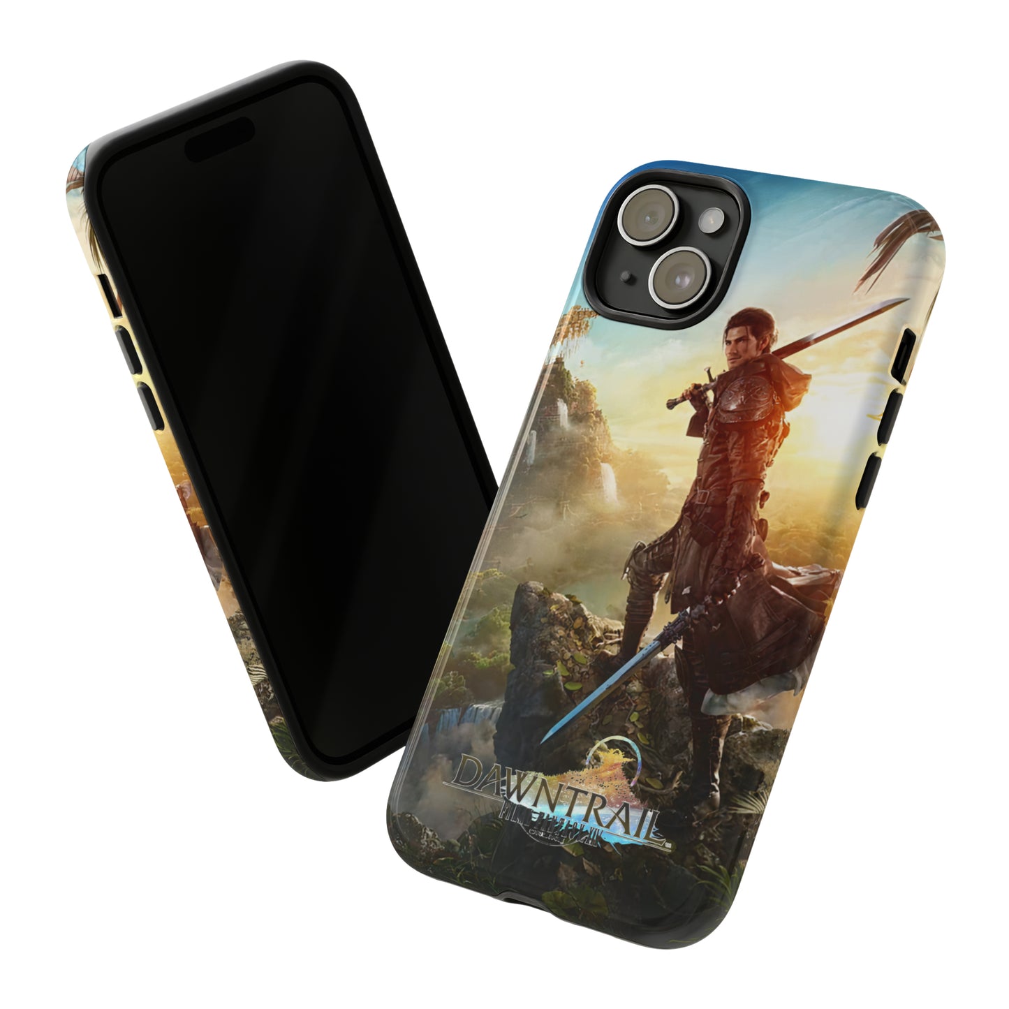 Final Fantasy XIV Dawntrail | Enhance Tough Phone Cases for iPhone 11-15 Pro Max / Samsung S21 - 23 Ultra / Pixel 5 - 7