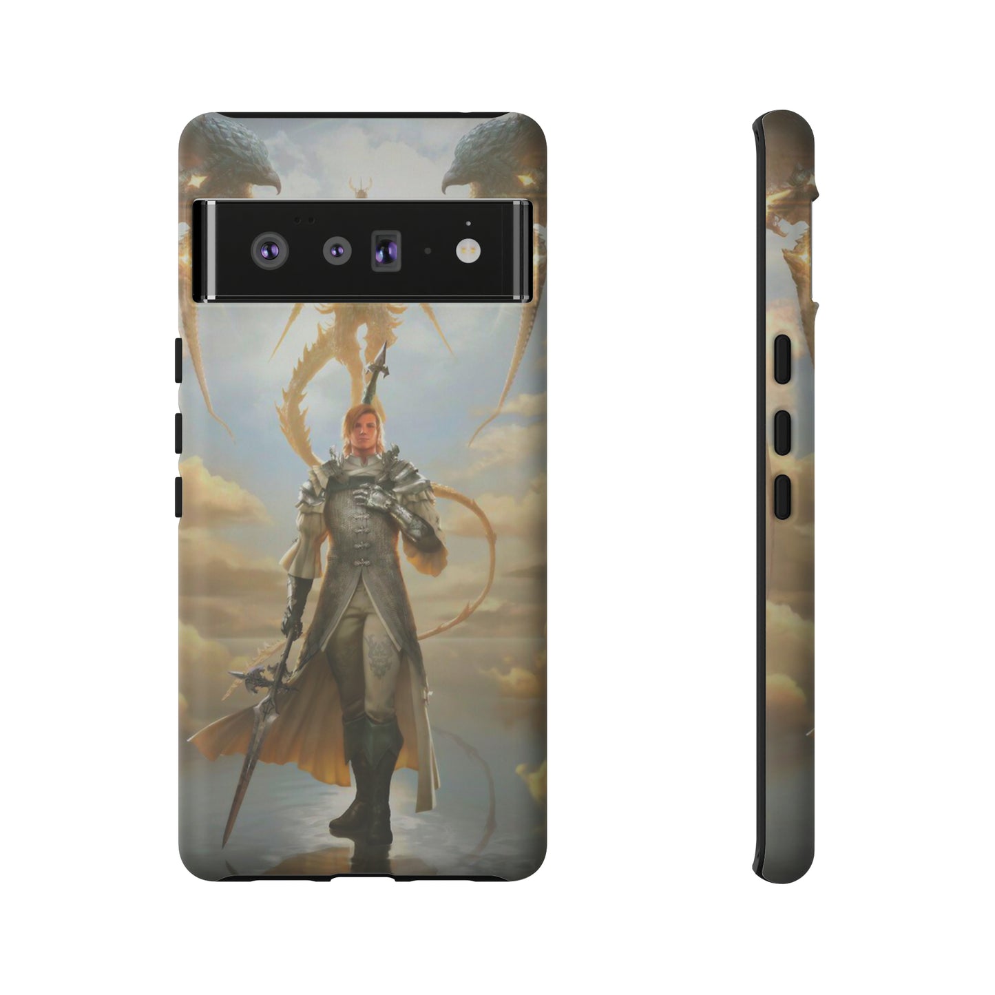 Final Fantasy XVI Dion Lesage | Enhance Tough Phone Cases for iPhone 11-15 Pro Max / Samsung S21 - 23 Ultra / Pixel 5 - 7