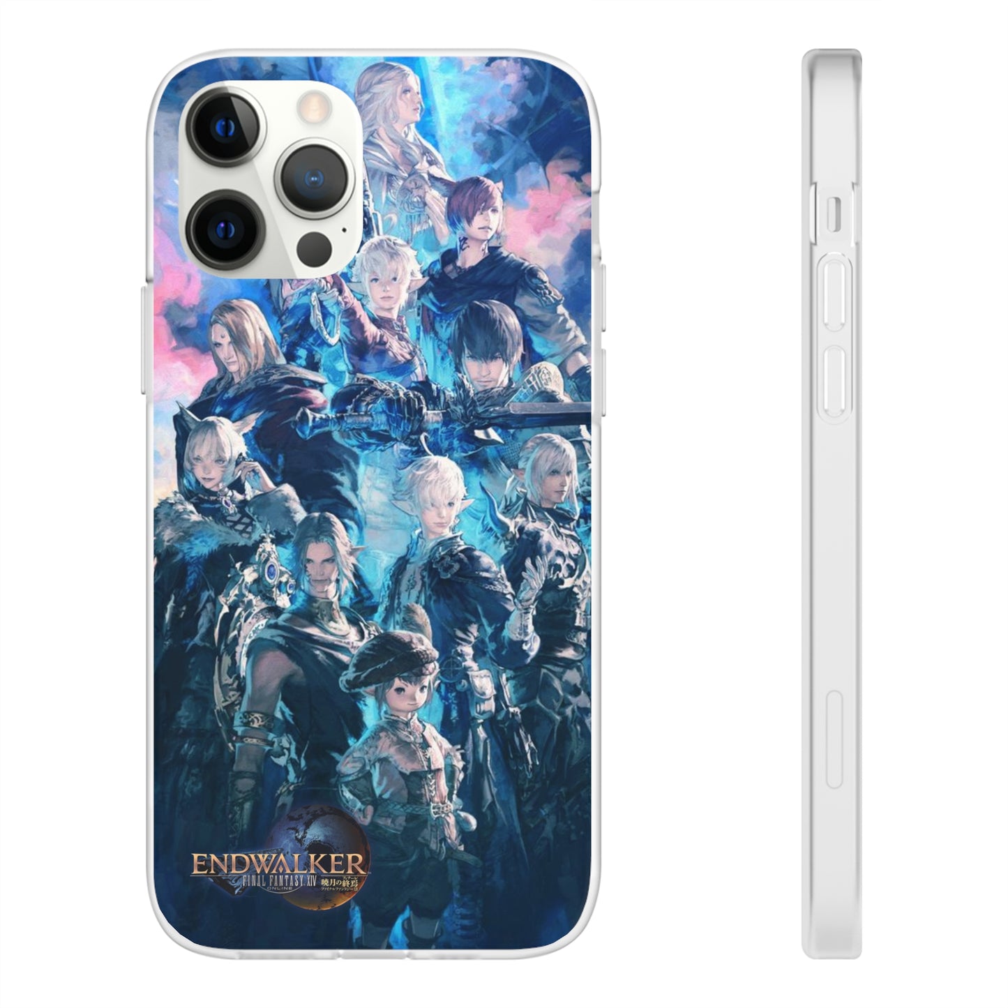 Final Fantasy XIV Endwalker | Flexible Phone Case | Iphone 11-14 Pro Max | Samsung 21-23 Ultra