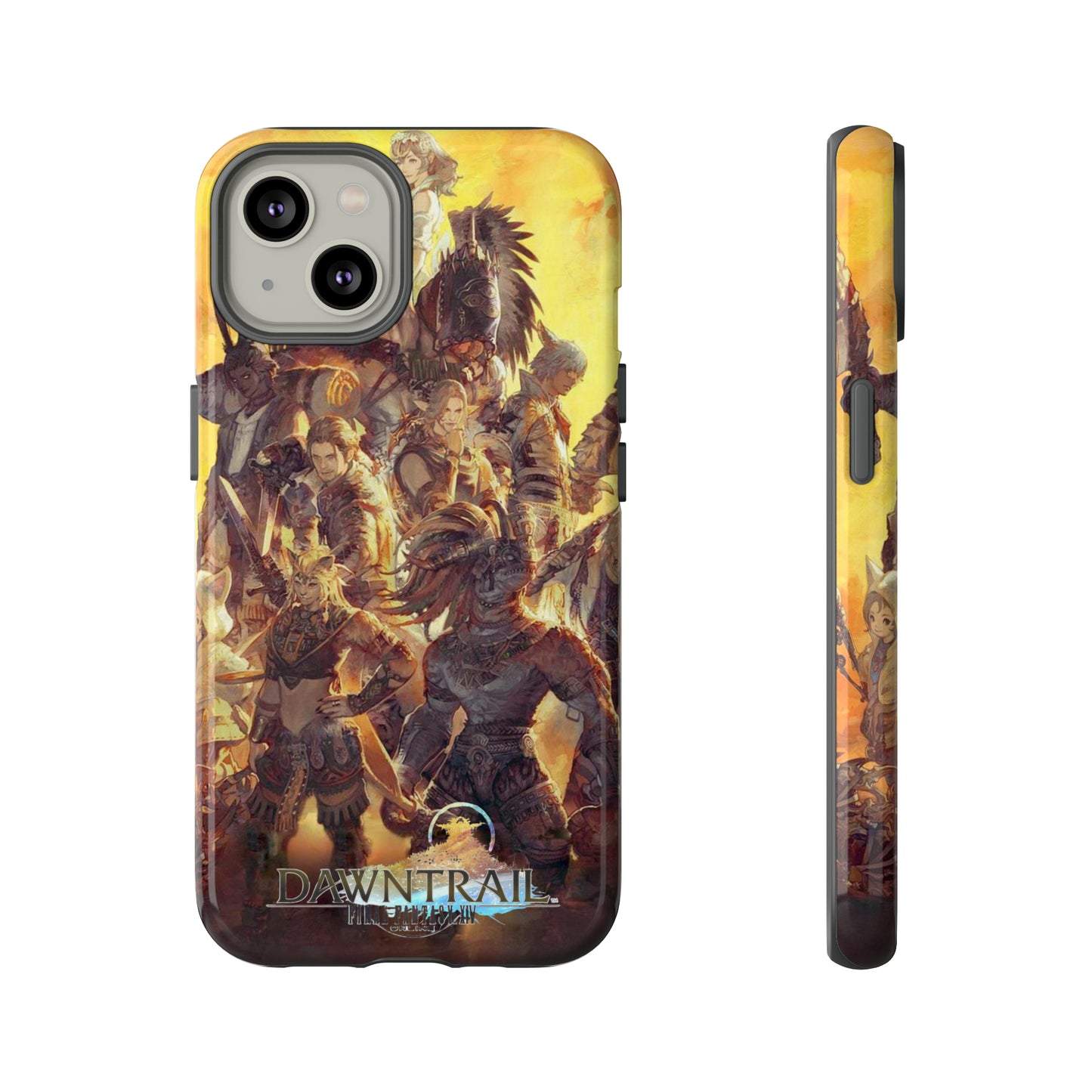 Final Fantasy XIV Dawntrail | Enhance Tough Phone Cases for iPhone 11-15 Pro Max / Samsung S21 - 23 Ultra / Pixel 5 - 7