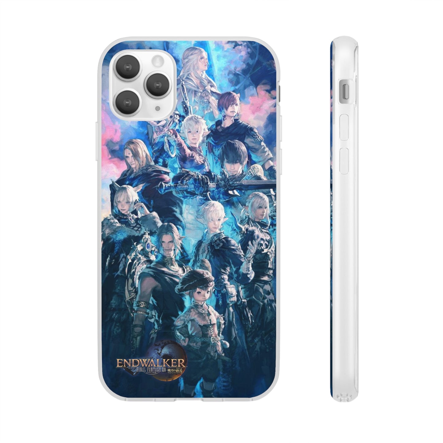 Final Fantasy XIV Endwalker | Flexible Phone Case | Iphone 11-14 Pro Max | Samsung 21-23 Ultra