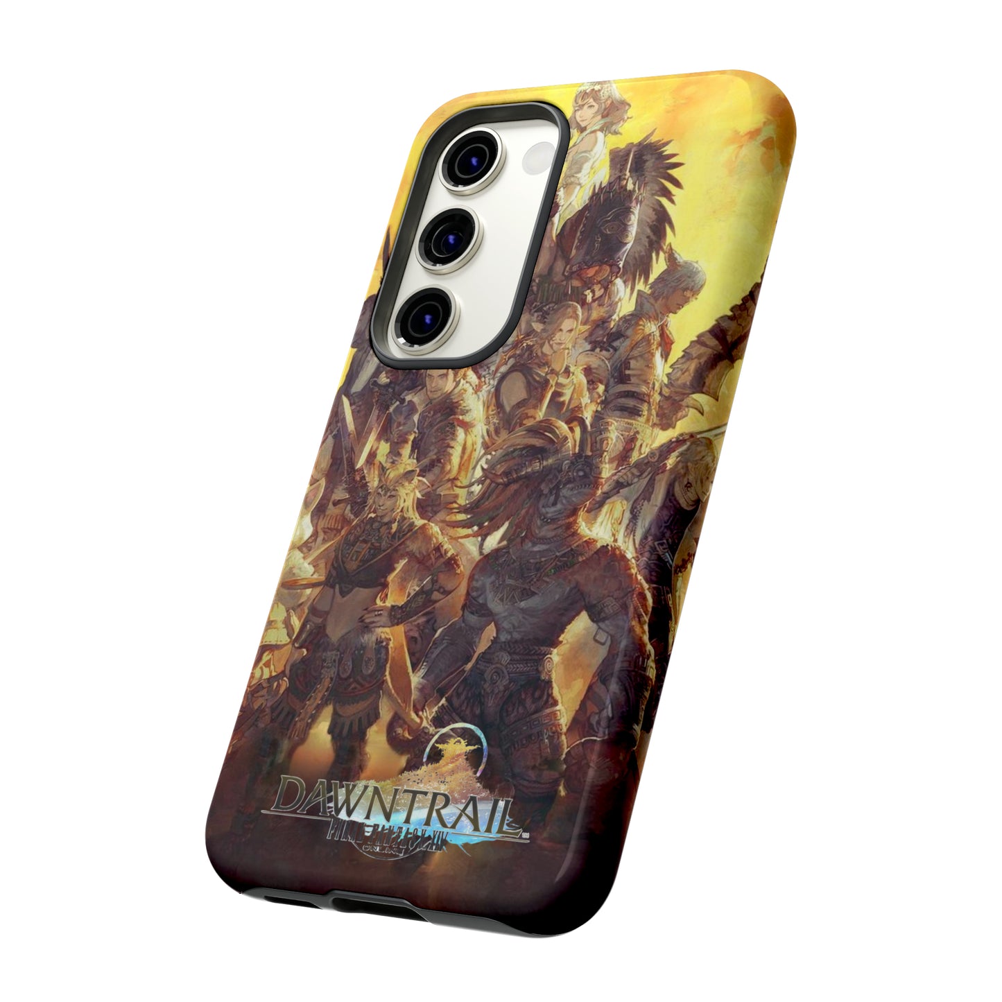 Final Fantasy XIV Dawntrail | Enhance Tough Phone Cases for iPhone 11-15 Pro Max / Samsung S21 - 23 Ultra / Pixel 5 - 7