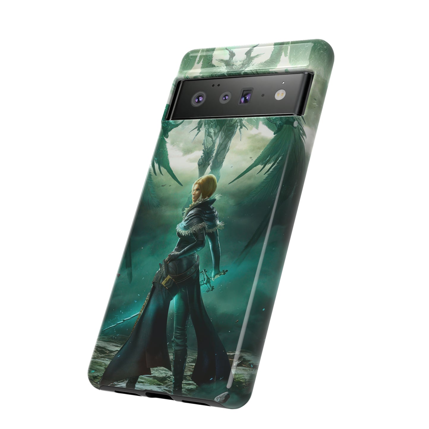 Final Fantasy XVI Benedikta Harman |  Enhance Tough Phone Cases for iPhone 11-15 Pro Max / Samsung S21 - 23 Ultra / Pixel 5 - 7