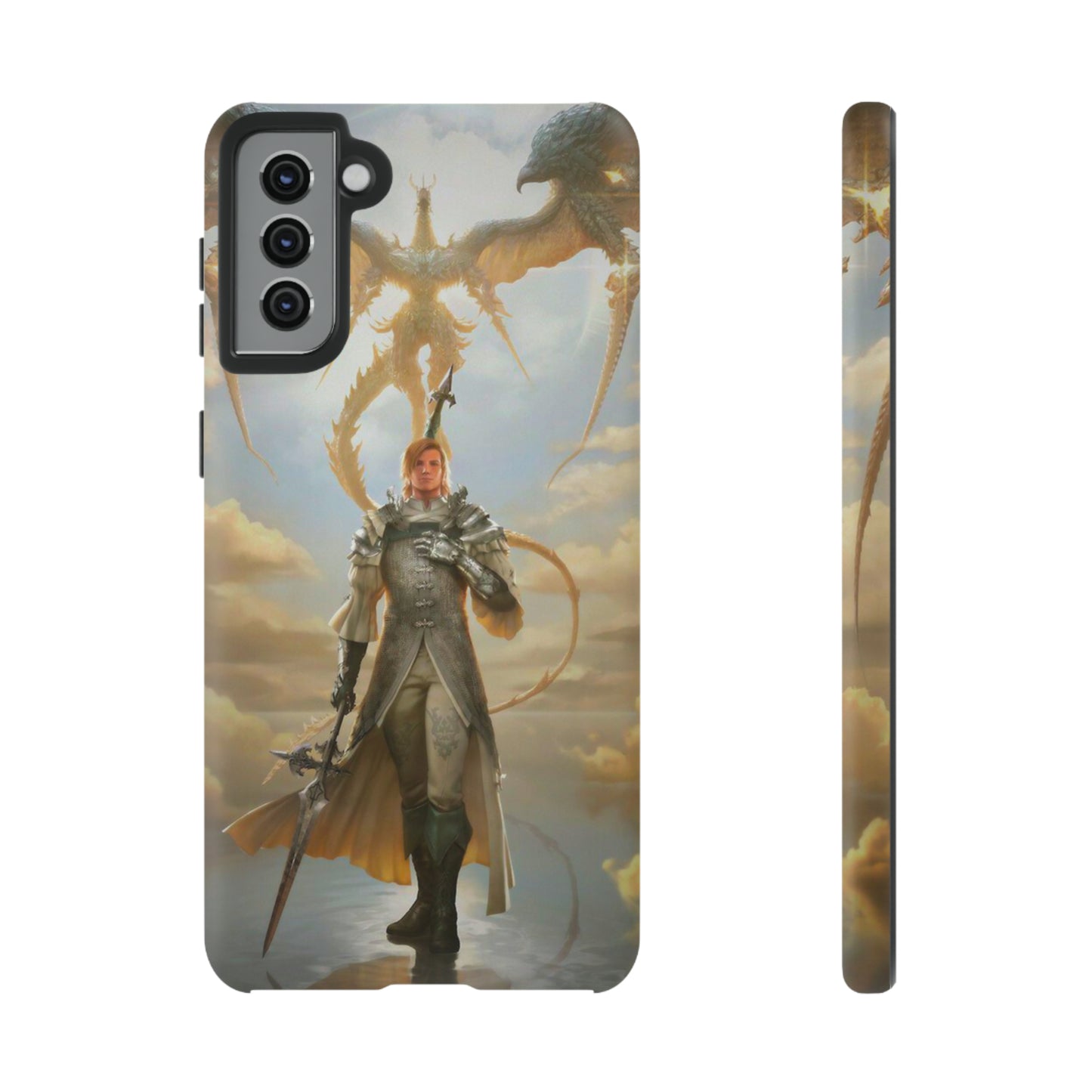 Final Fantasy XVI Dion Lesage | Enhance Tough Phone Cases for iPhone 11-15 Pro Max / Samsung S21 - 23 Ultra / Pixel 5 - 7