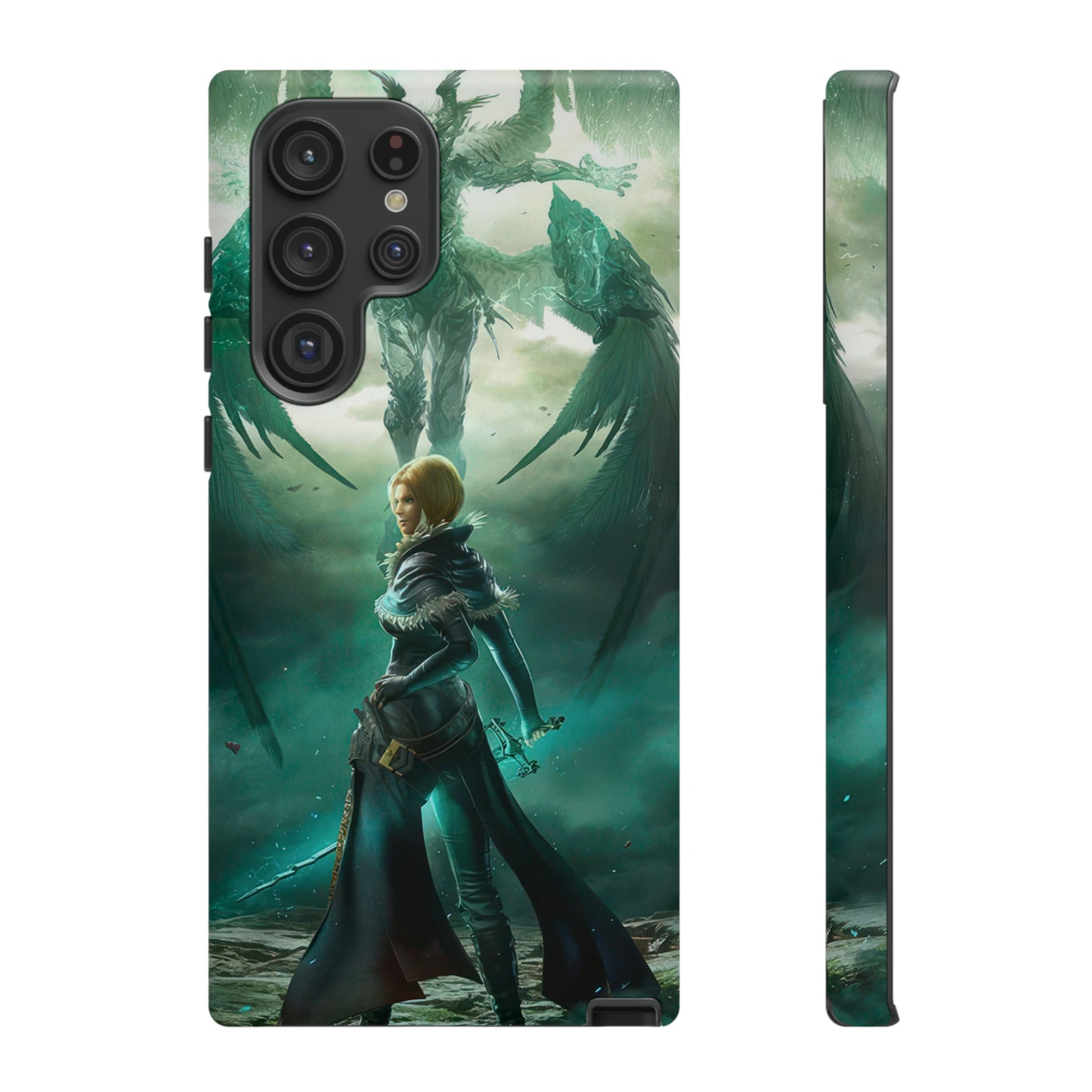 Final Fantasy XVI Benedikta Harman |  Enhance Tough Phone Cases for iPhone 11-15 Pro Max / Samsung S21 - 23 Ultra / Pixel 5 - 7