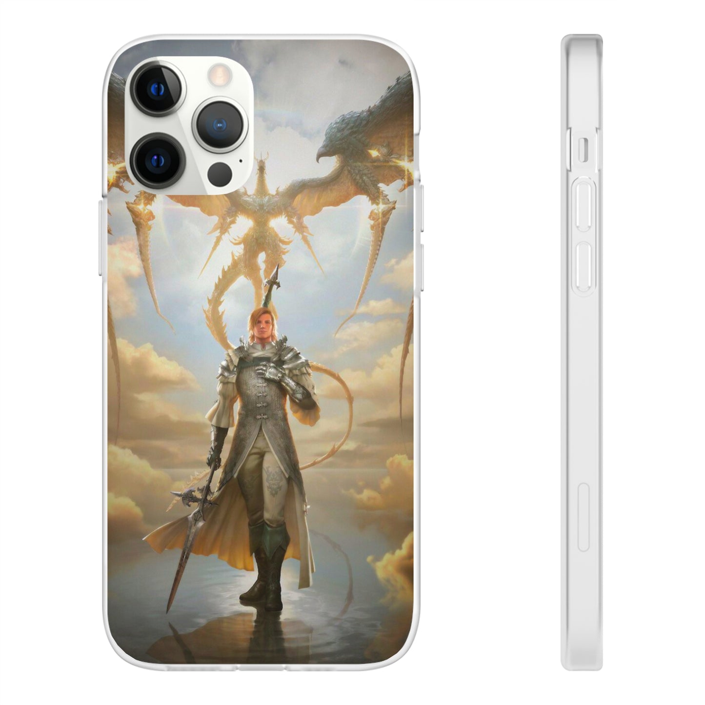 Final Fantasy XVI Dion Lesage | Flexible Phone Case | Iphone 11-14 Pro Max | Samsung 21-23 Ultra | Gift Packages Choice