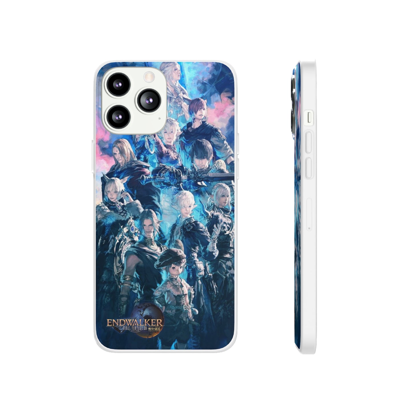 Final Fantasy XIV Endwalker | Flexible Phone Case | Iphone 11-14 Pro Max | Samsung 21-23 Ultra