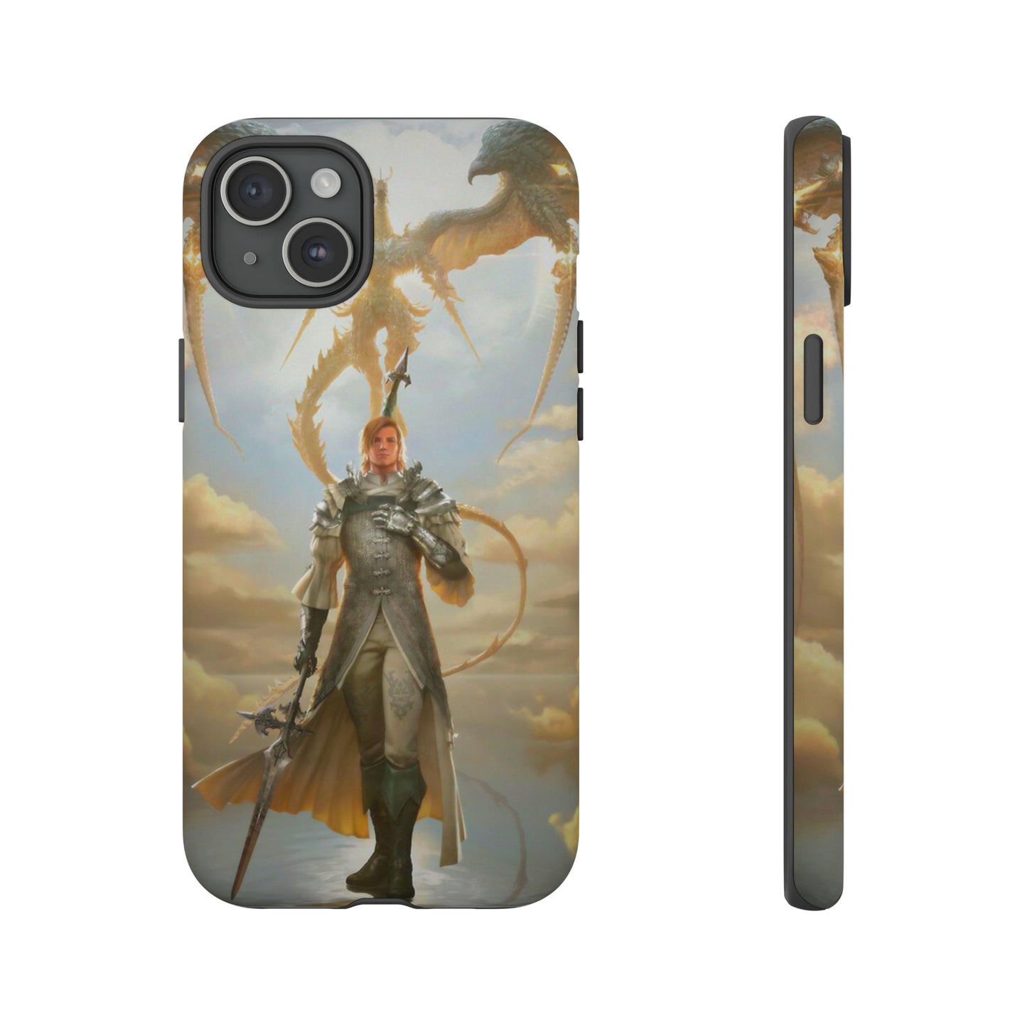 Final Fantasy XVI Dion Lesage | Enhance Tough Phone Cases for iPhone 11-15 Pro Max / Samsung S21 - 23 Ultra / Pixel 5 - 7