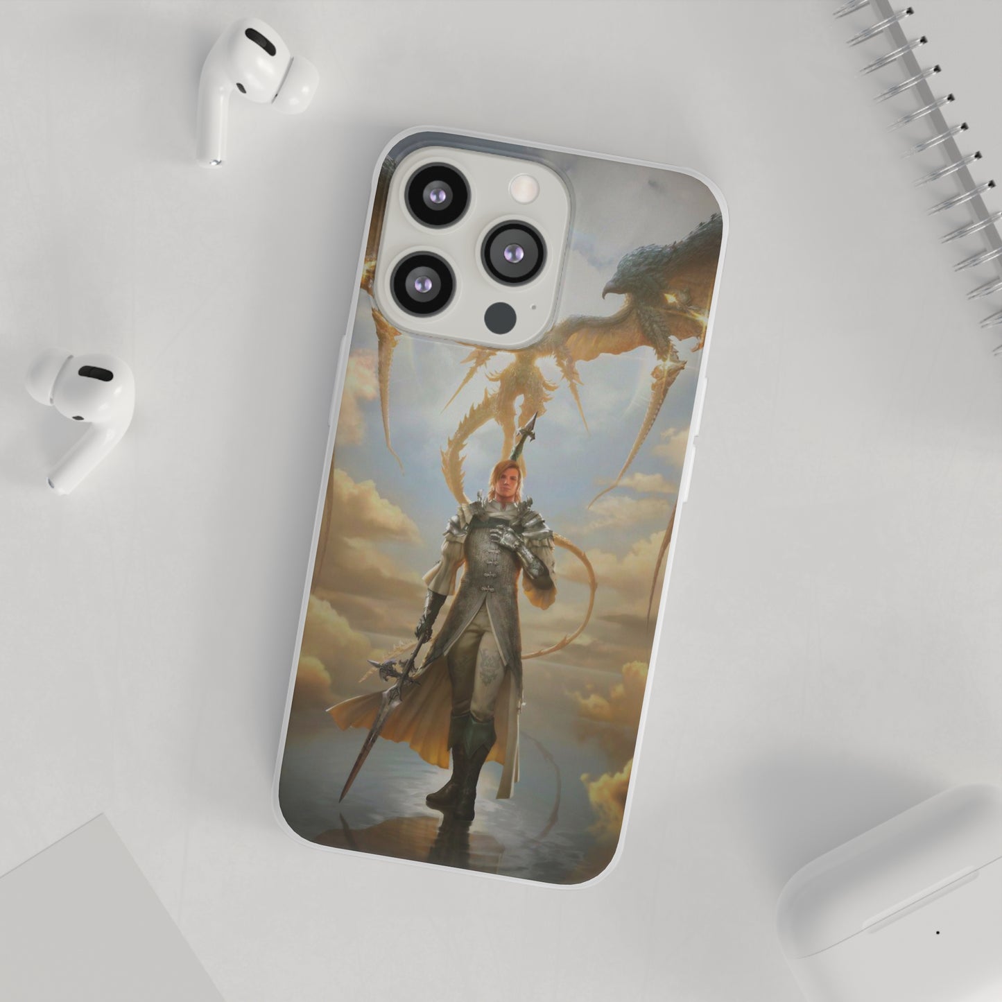 Final Fantasy XVI Dion Lesage | Flexible Phone Case | Iphone 11-14 Pro Max | Samsung 21-23 Ultra | Gift Packages Choice