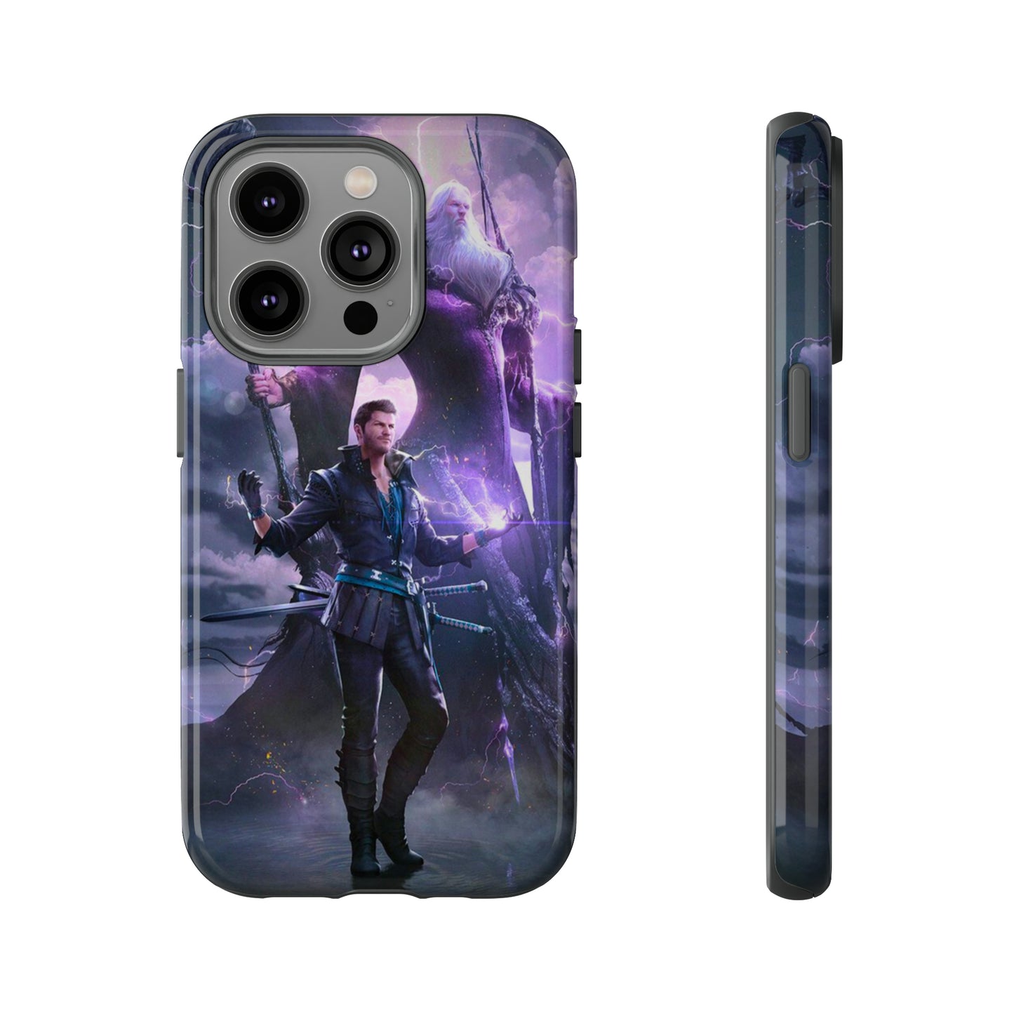 Final Fantasy XVI | Cidolfus Telamon | Enhance Tough Phone Cases for iPhone 11-15 Pro Max / Samsung S21 - 23 Ultra / Pixel 5 - 7