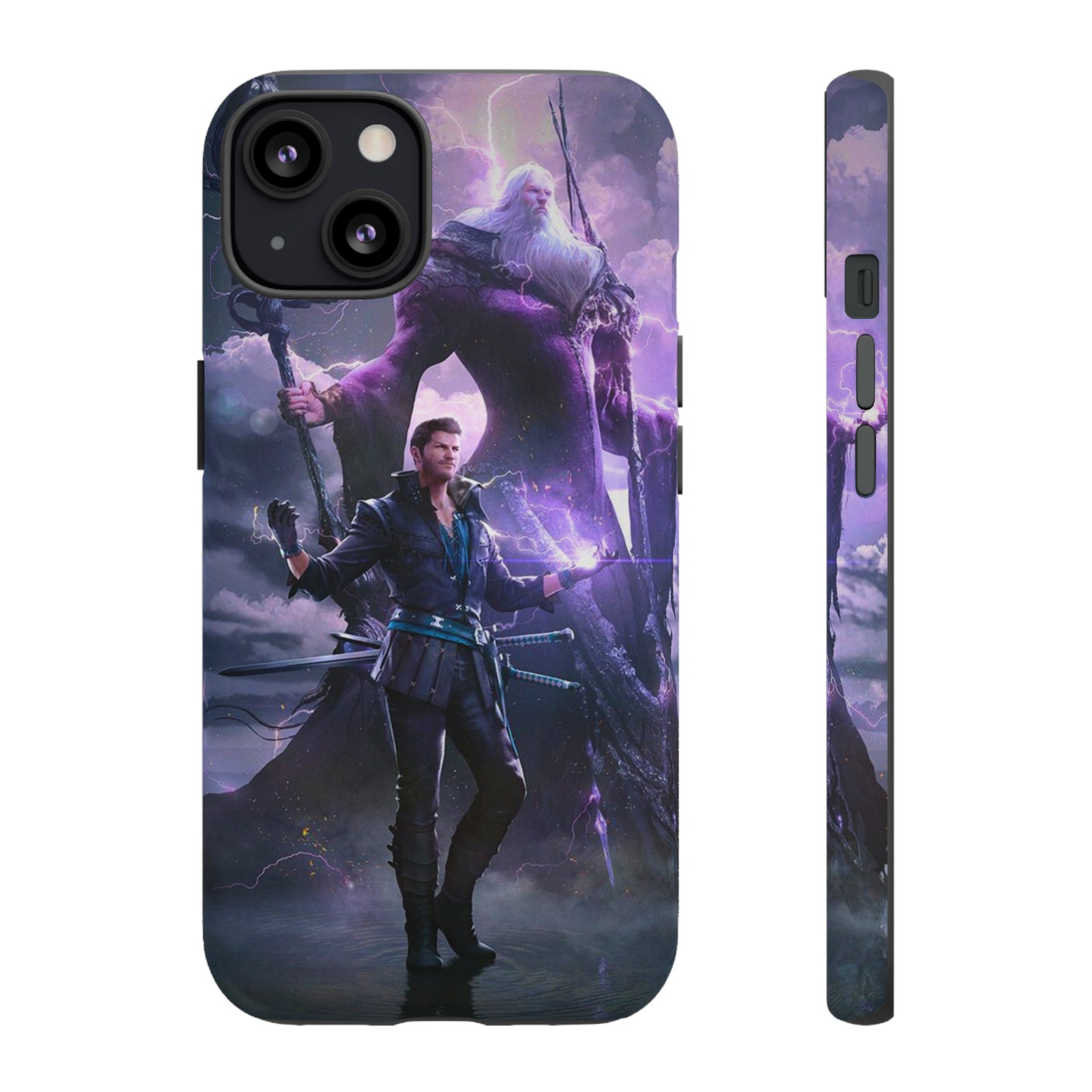 Final Fantasy XVI | Cidolfus Telamon | Enhance Tough Phone Cases for iPhone 11-15 Pro Max / Samsung S21 - 23 Ultra / Pixel 5 - 7