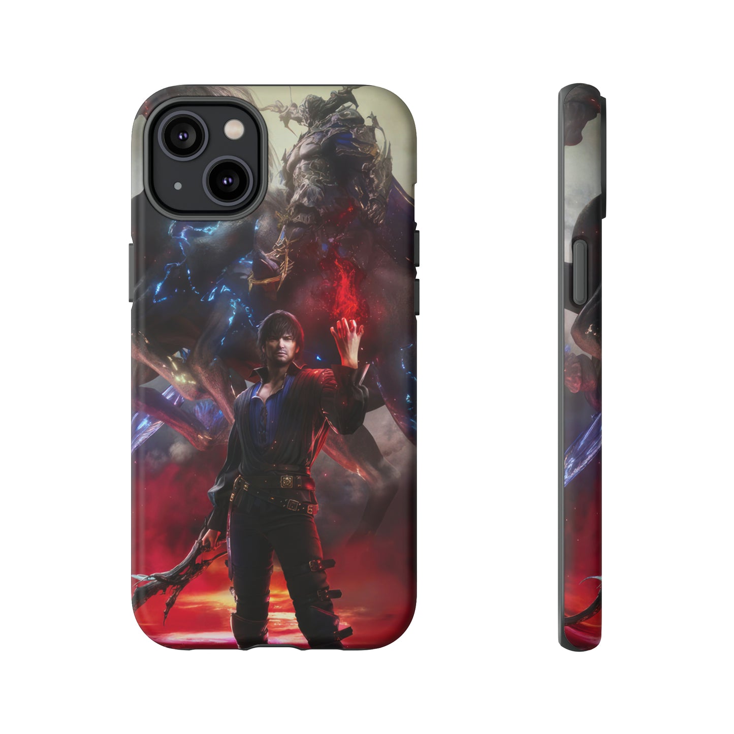 Final Fantasy XVI Barnabas Tharmr | Enhance Tough Phone Cases for iPhone 11-15 Pro Max / Samsung S21 - 23 Ultra / Pixel 5 - 7