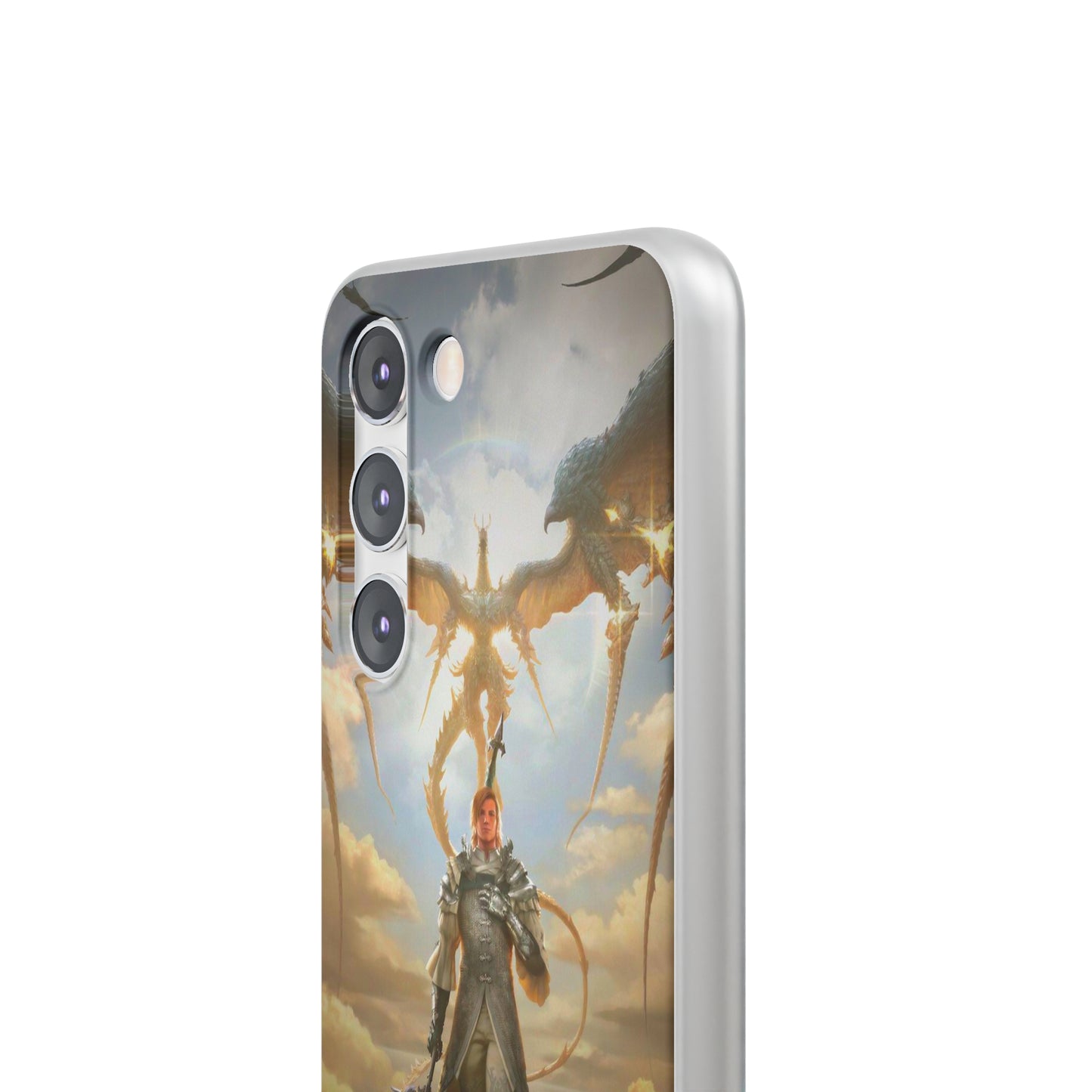 Final Fantasy XVI Dion Lesage | Flexible Phone Case | Iphone 11-14 Pro Max | Samsung 21-23 Ultra | Gift Packages Choice