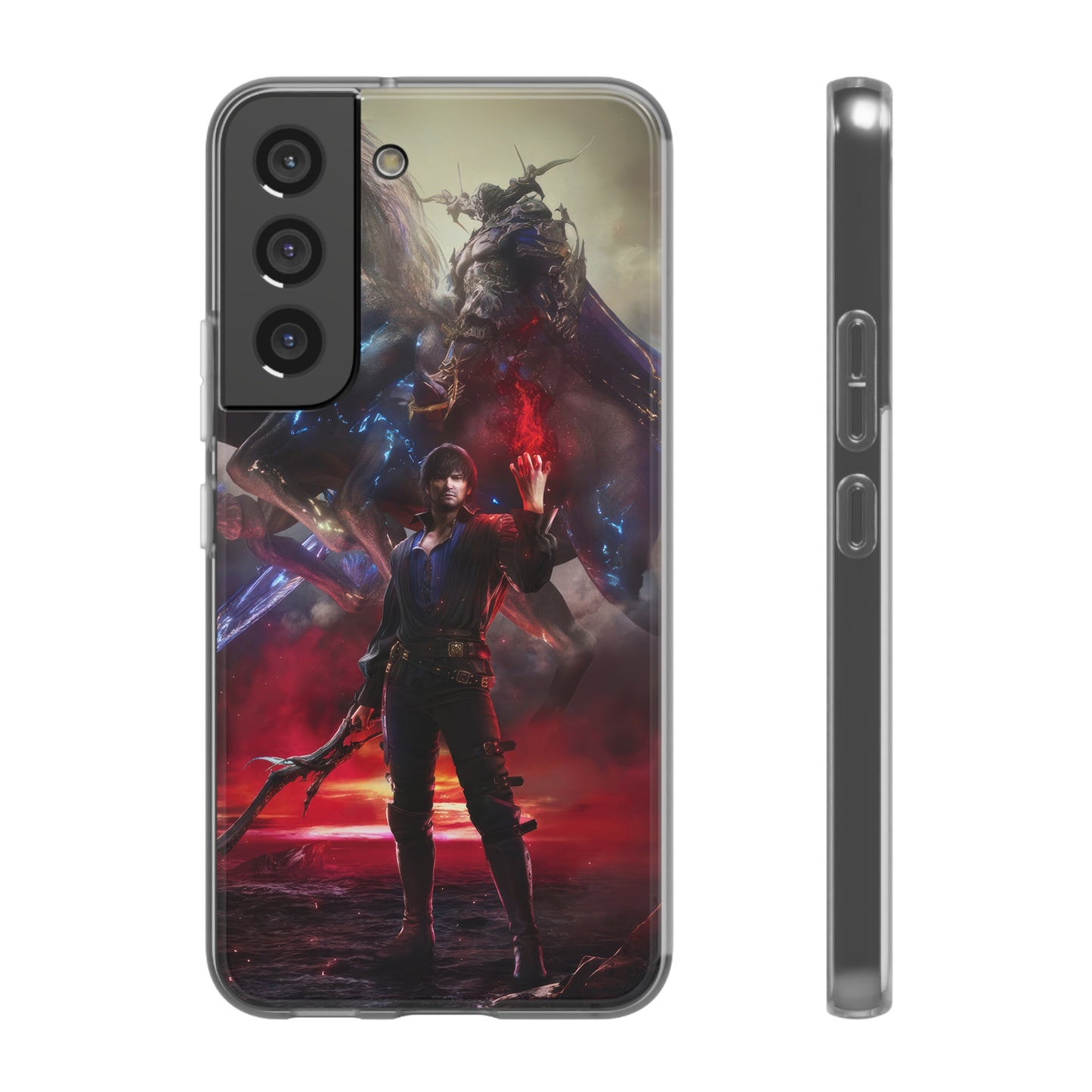 Final Fantasy XVI Barnabas Tharme | Flexible Phone Case | Iphone 11-14 Pro Max | Samsung 21-23 Ultra | Gift Packages Choice