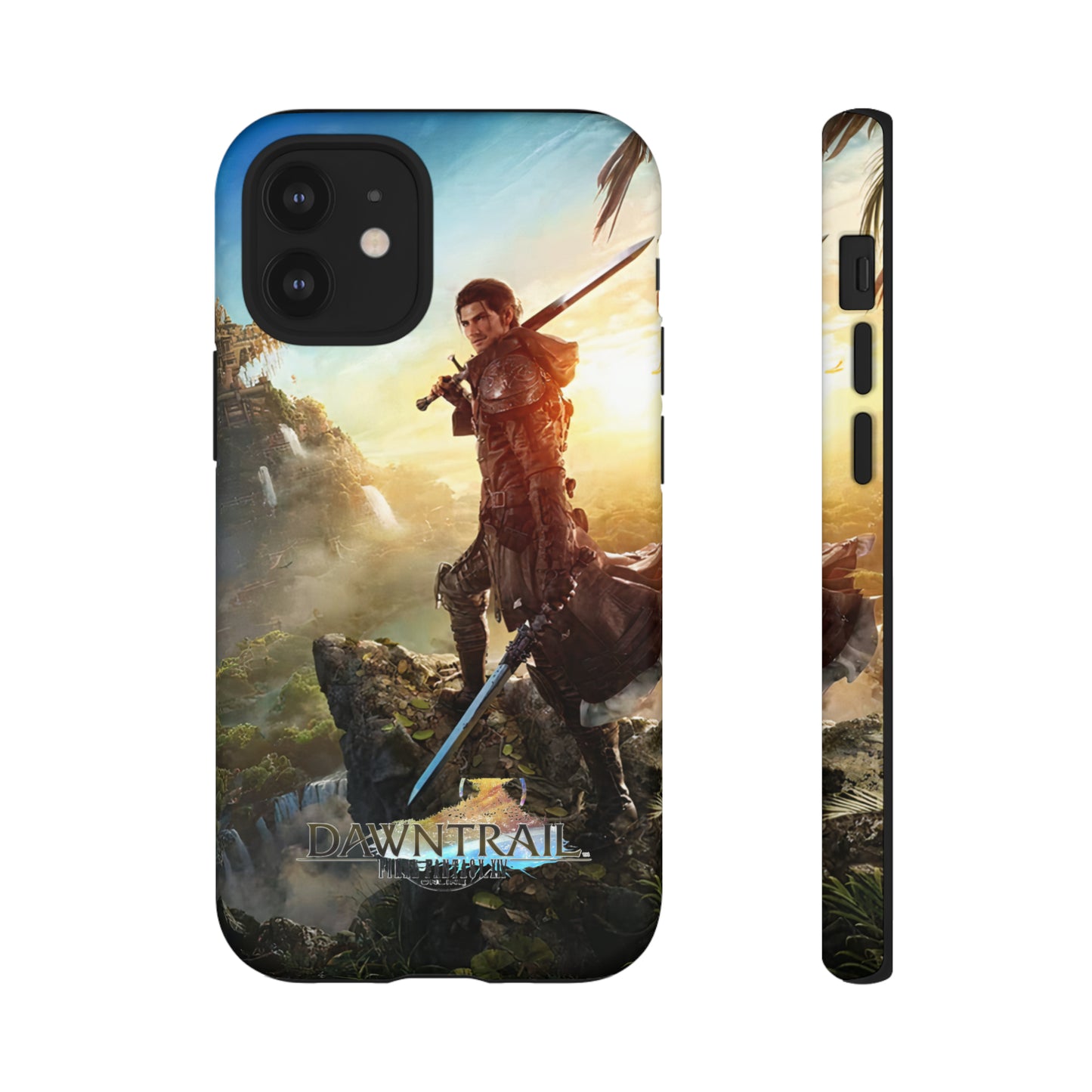 Final Fantasy XIV Dawntrail | Enhance Tough Phone Cases for iPhone 11-15 Pro Max / Samsung S21 - 23 Ultra / Pixel 5 - 7