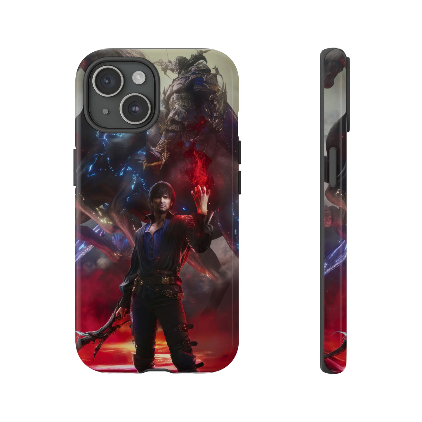 Final Fantasy XVI Barnabas Tharmr | Enhance Tough Phone Cases for iPhone 11-15 Pro Max / Samsung S21 - 23 Ultra / Pixel 5 - 7