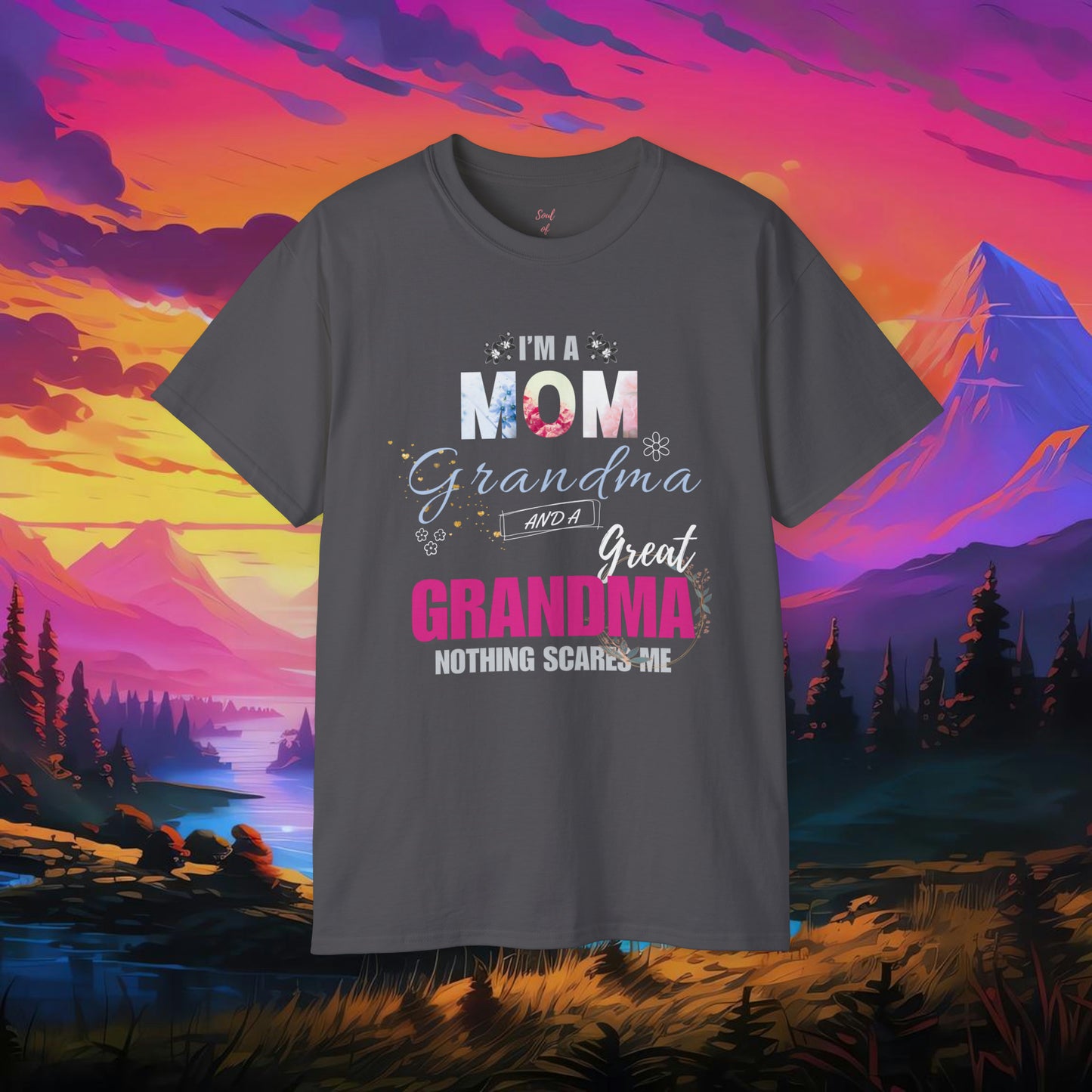 I'm A Mom Grandma Unisex Ultra Cotton Tee