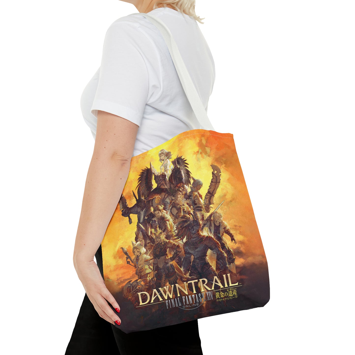 Final Fantasy XIV Dawntrail | Tote Bag (AOP) | 5 color Handle