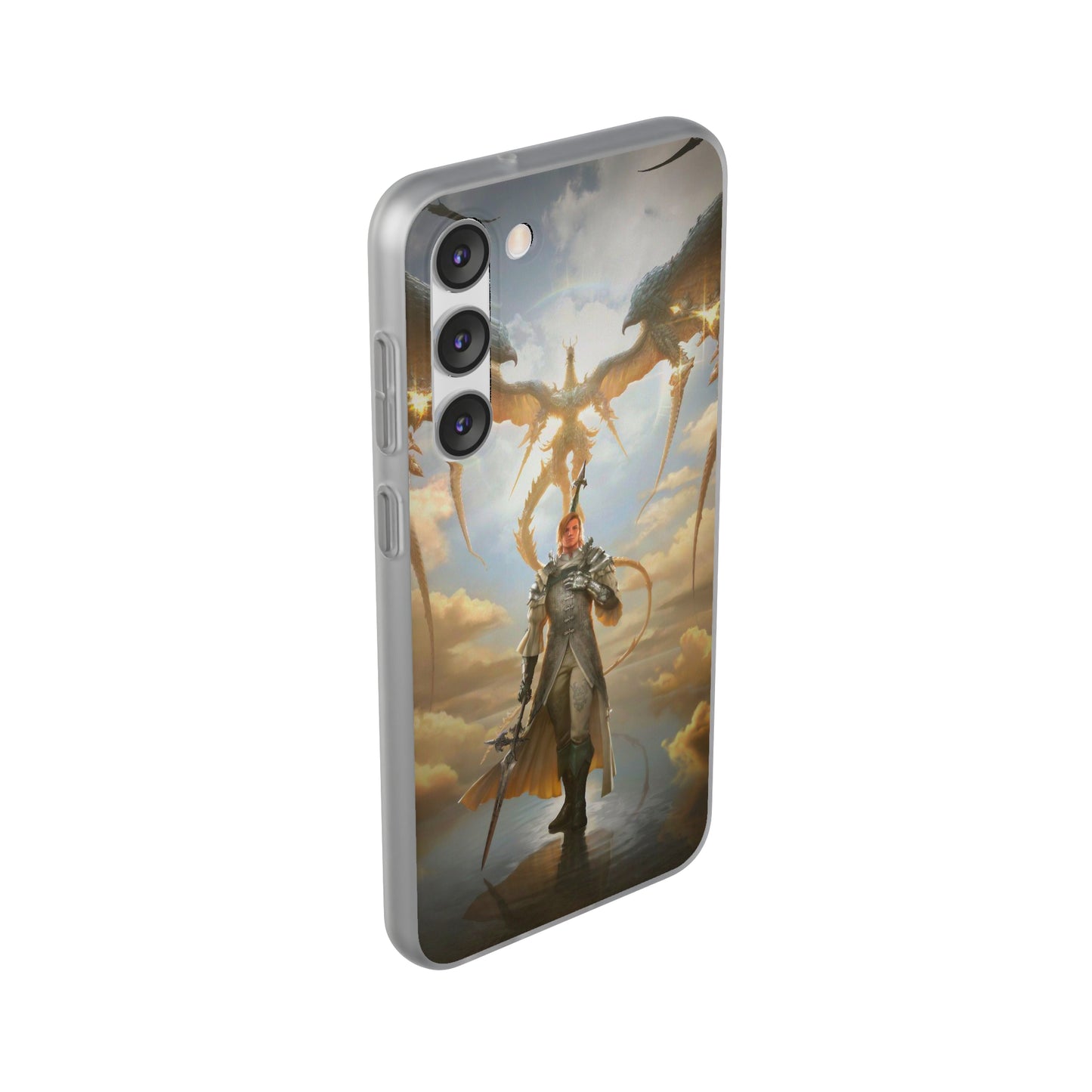 Final Fantasy XVI Dion Lesage | Flexible Phone Case | Iphone 11-14 Pro Max | Samsung 21-23 Ultra | Gift Packages Choice