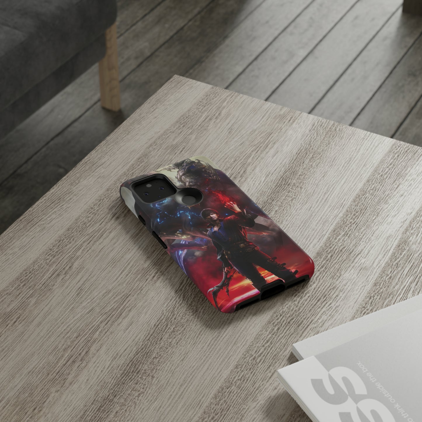 Final Fantasy XVI Barnabas Tharmr | Enhance Tough Phone Cases for iPhone 11-15 Pro Max / Samsung S21 - 23 Ultra / Pixel 5 - 7