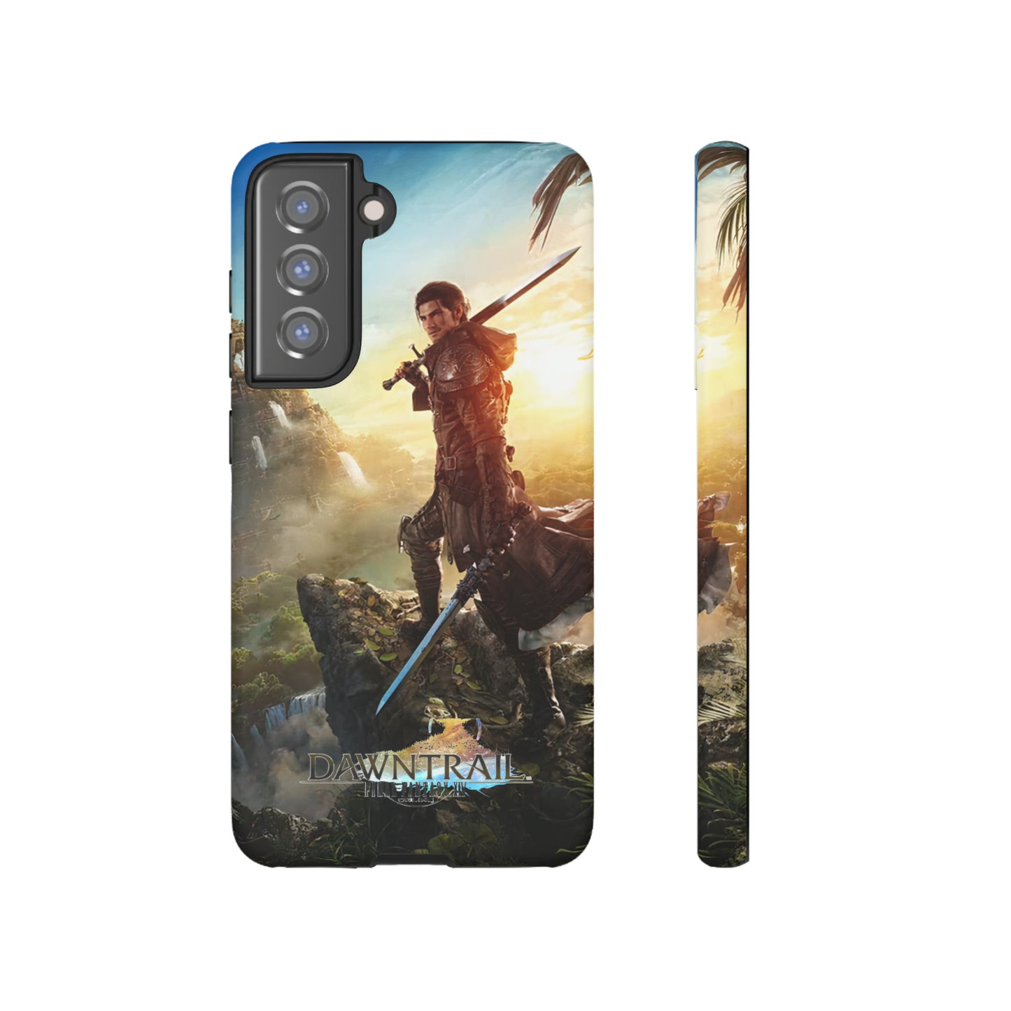 Final Fantasy XIV Dawntrail | Enhance Tough Phone Cases for iPhone 11-15 Pro Max / Samsung S21 - 23 Ultra / Pixel 5 - 7