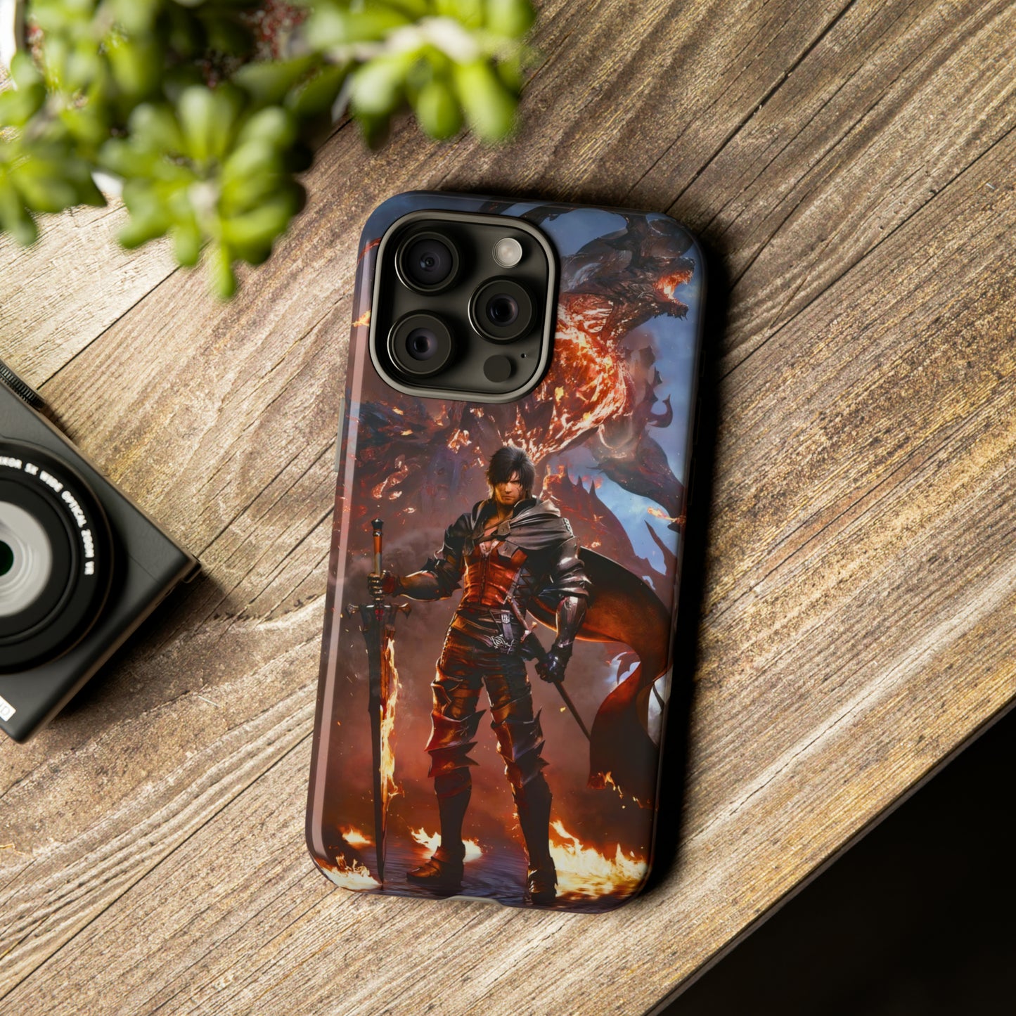 Final Fantasy XVI | Clive Rosfield | Enhance Tough Phone Cases for iPhone 11-15 Pro Max / Samsung S21 - 23 Ultra / Pixel 5 - 7